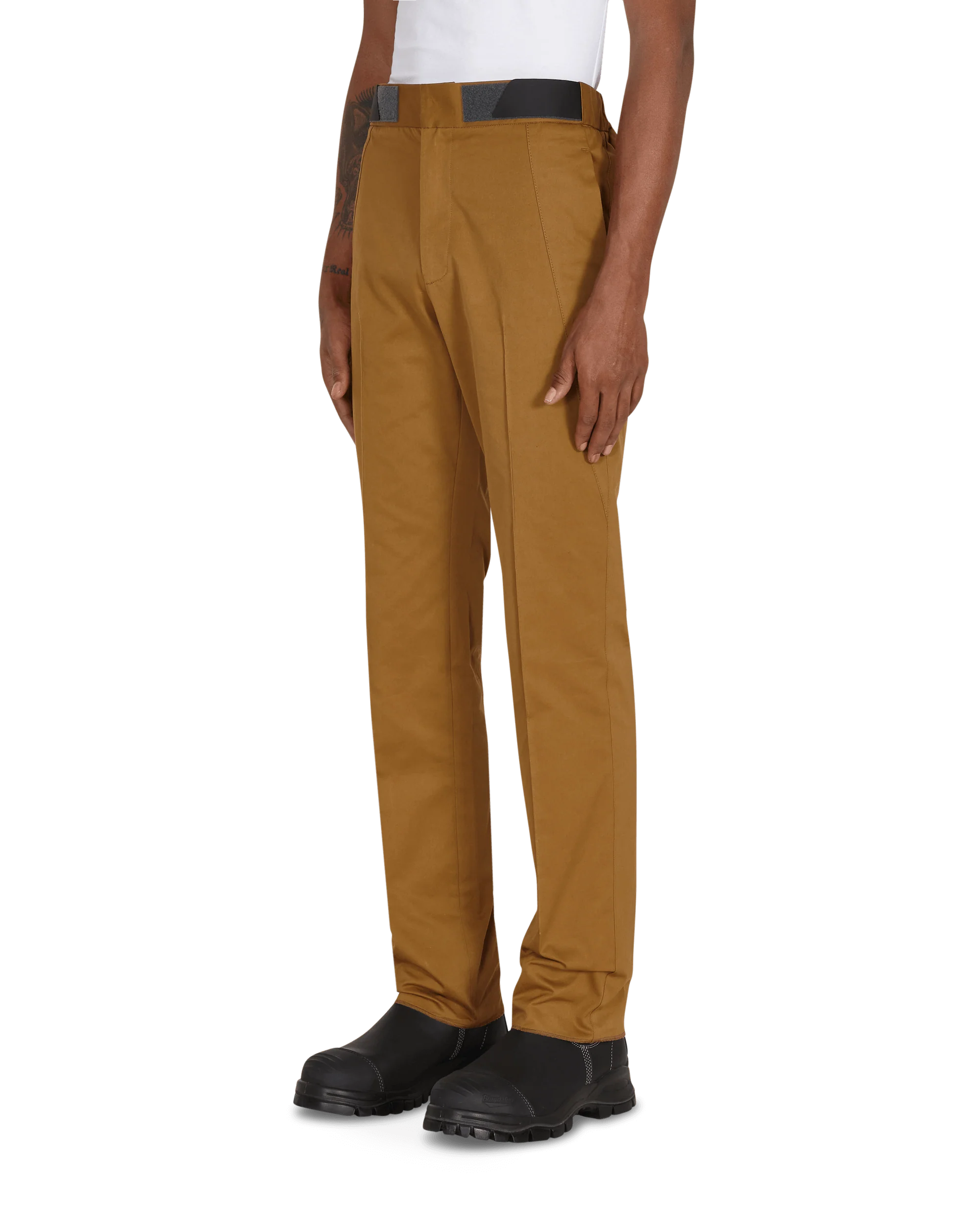 Diagonal Attica Pants Brown - Image 3
