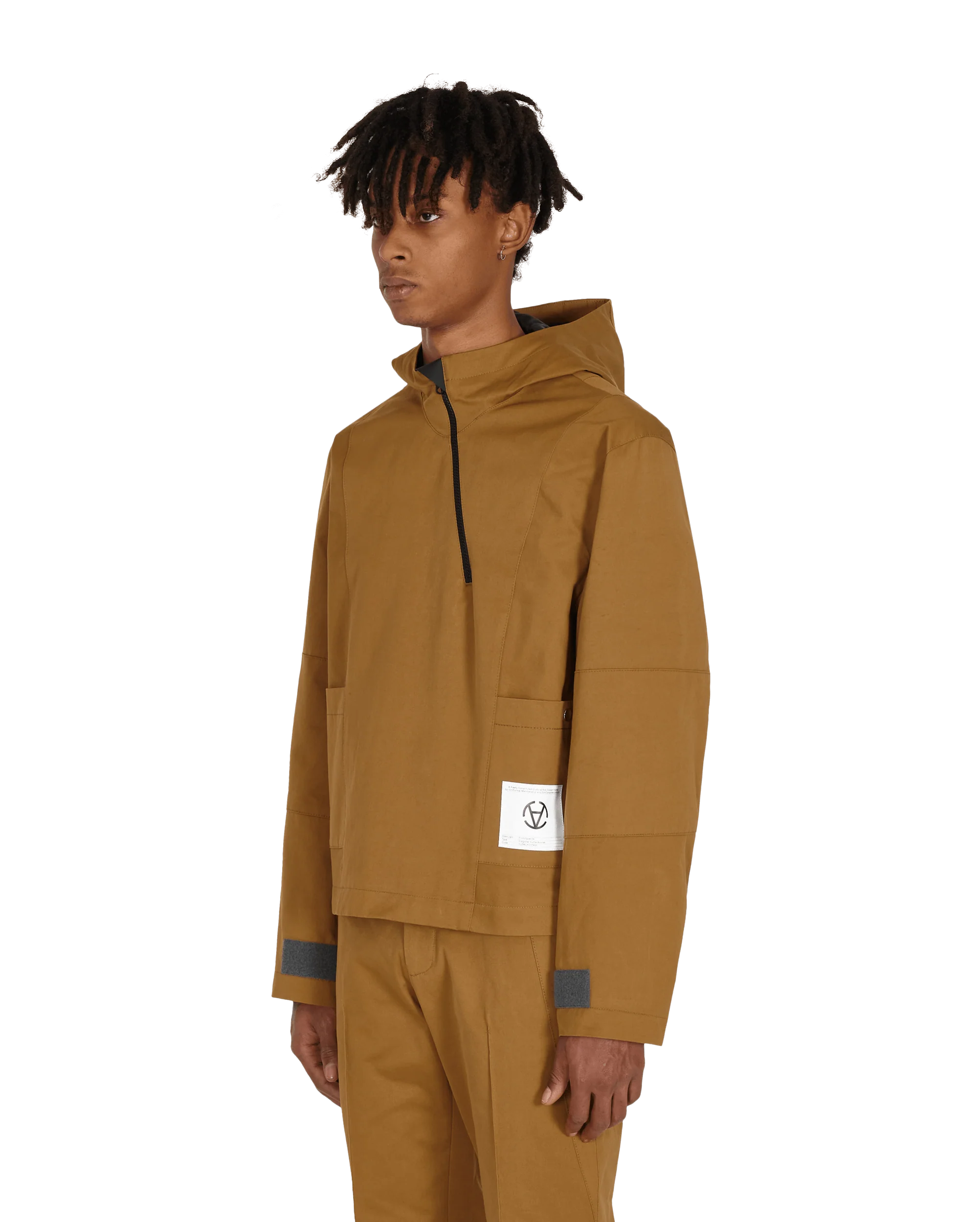 Diagonal Yuma Anorak Brown - Image 3