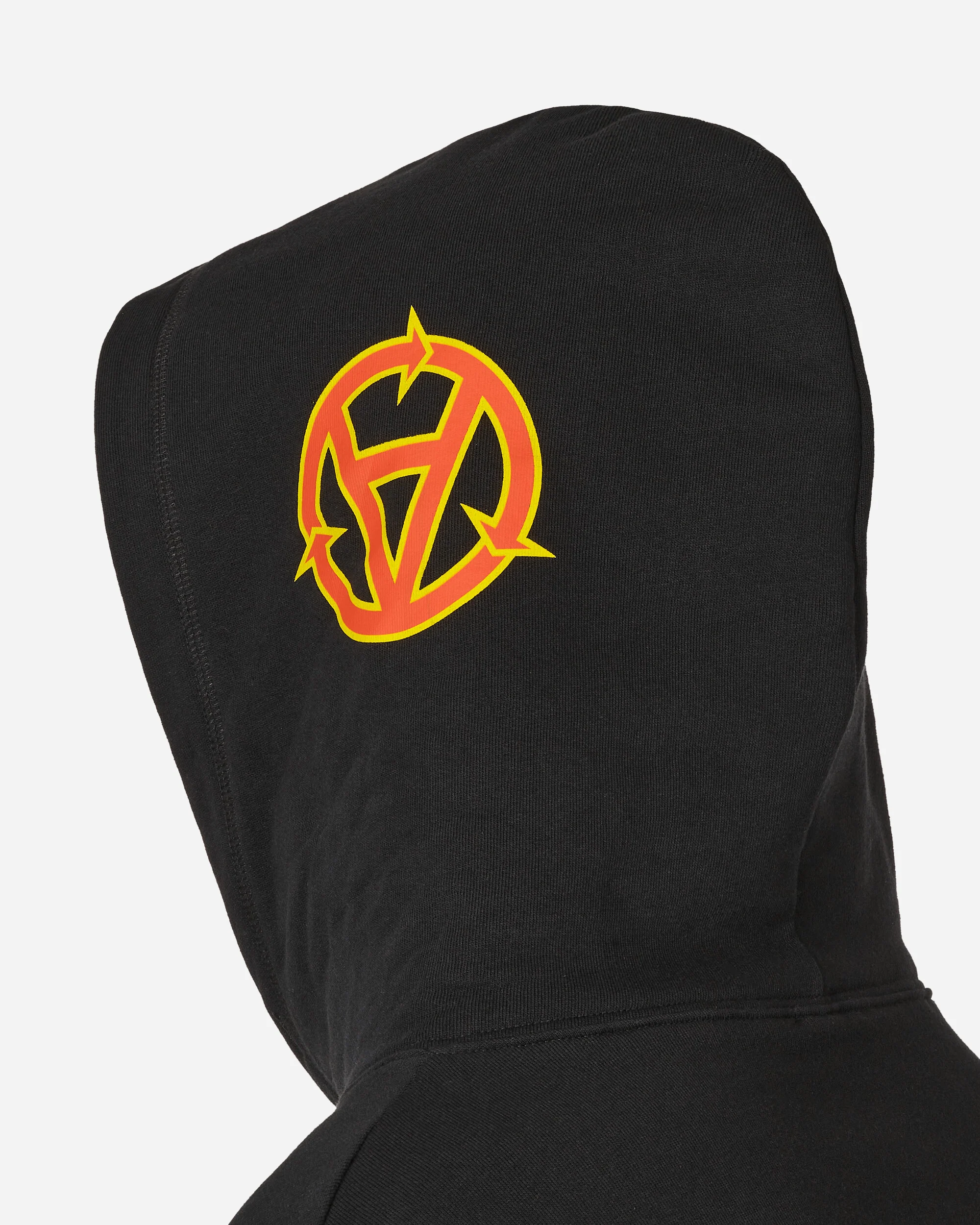 Gaznevada Graphic Hooded Sweatshirt Black - Image 7