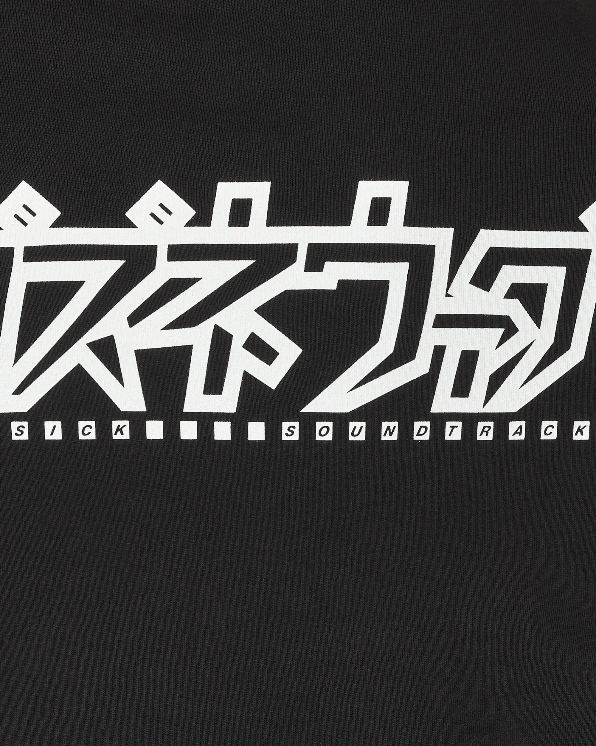 Gaznevada Graphic Hooded Sweatshirt Black - Image 8