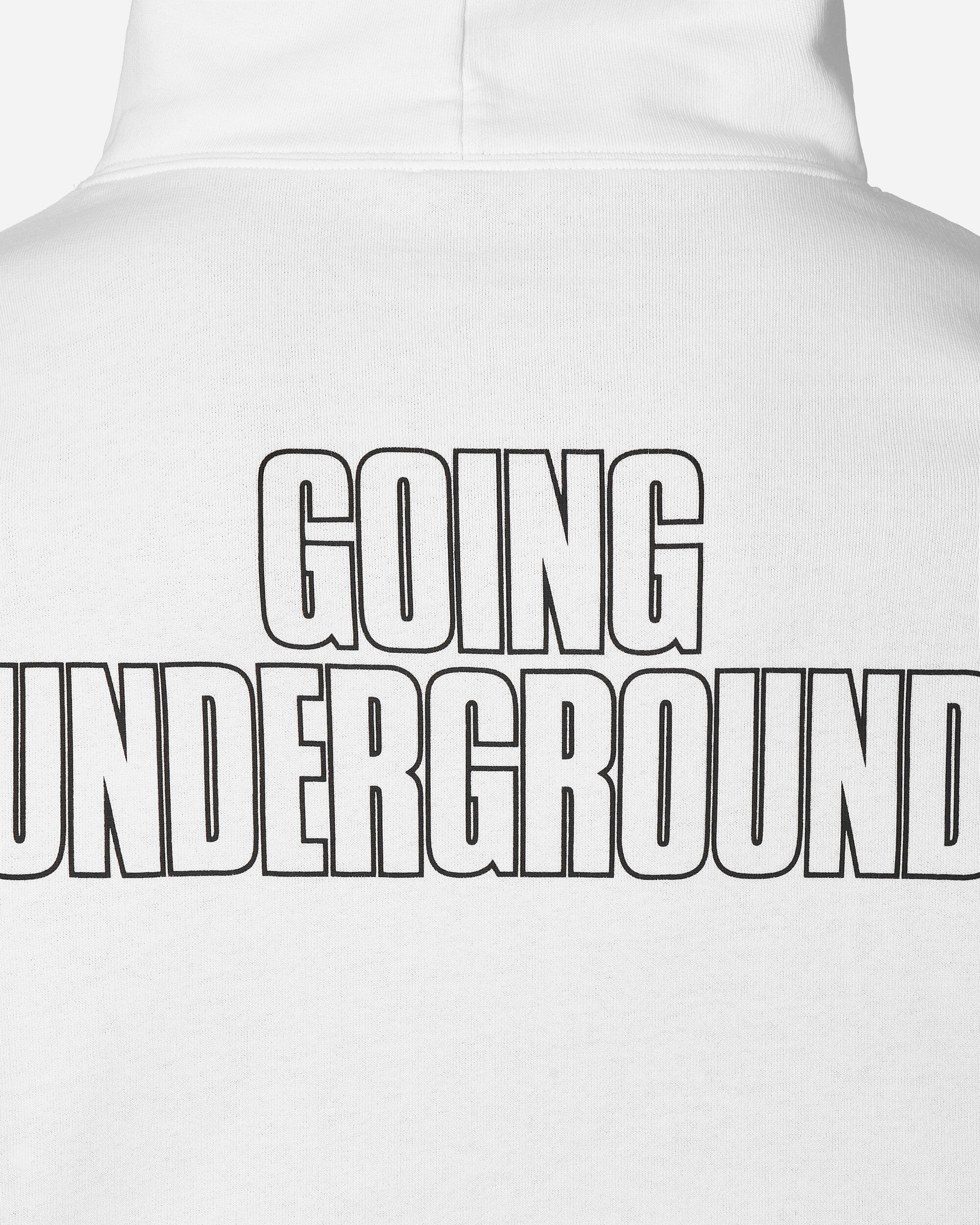 Gaznevada Graphic Hooded Sweatshirt White - Image 7