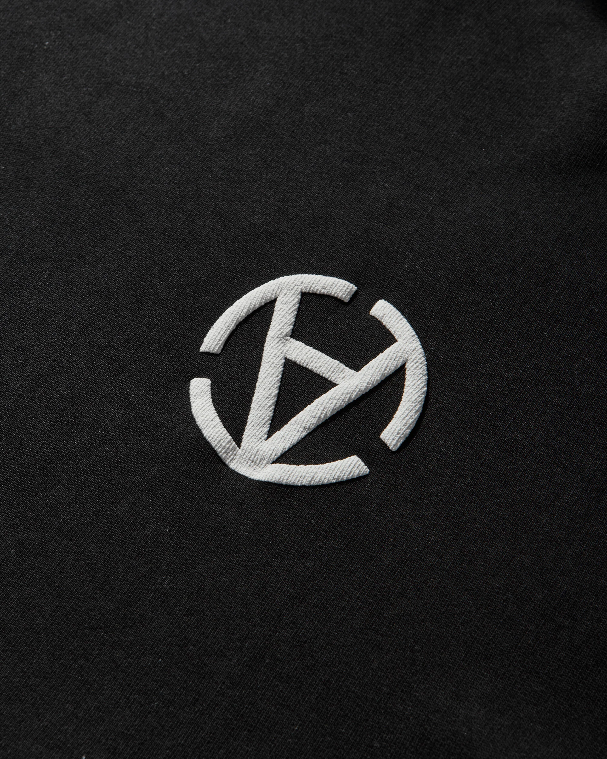 Basics Graphic Hoodie Black - Image 4