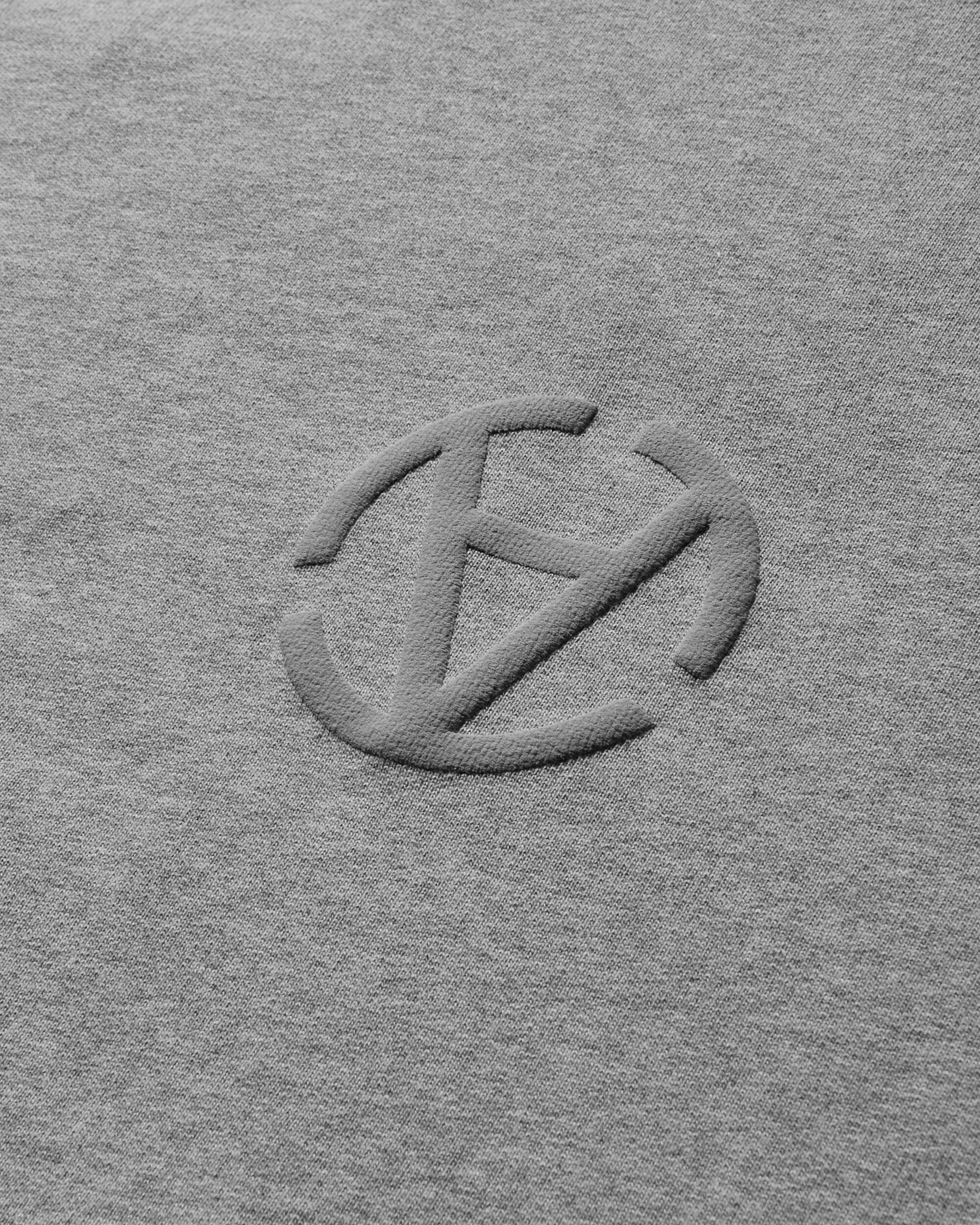 Graphic Hooded Sweatshirt Grey - Image 3
