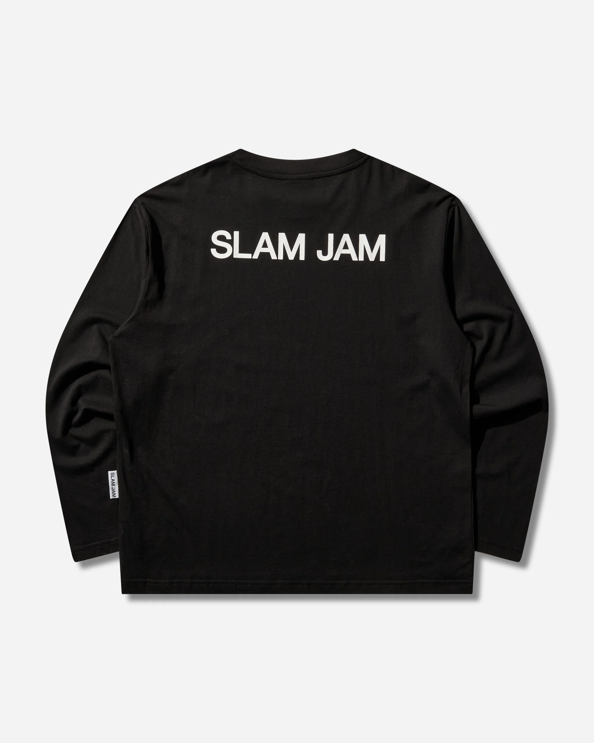 Basics Graphic Longsleeve T-Shirt Black - Image 2