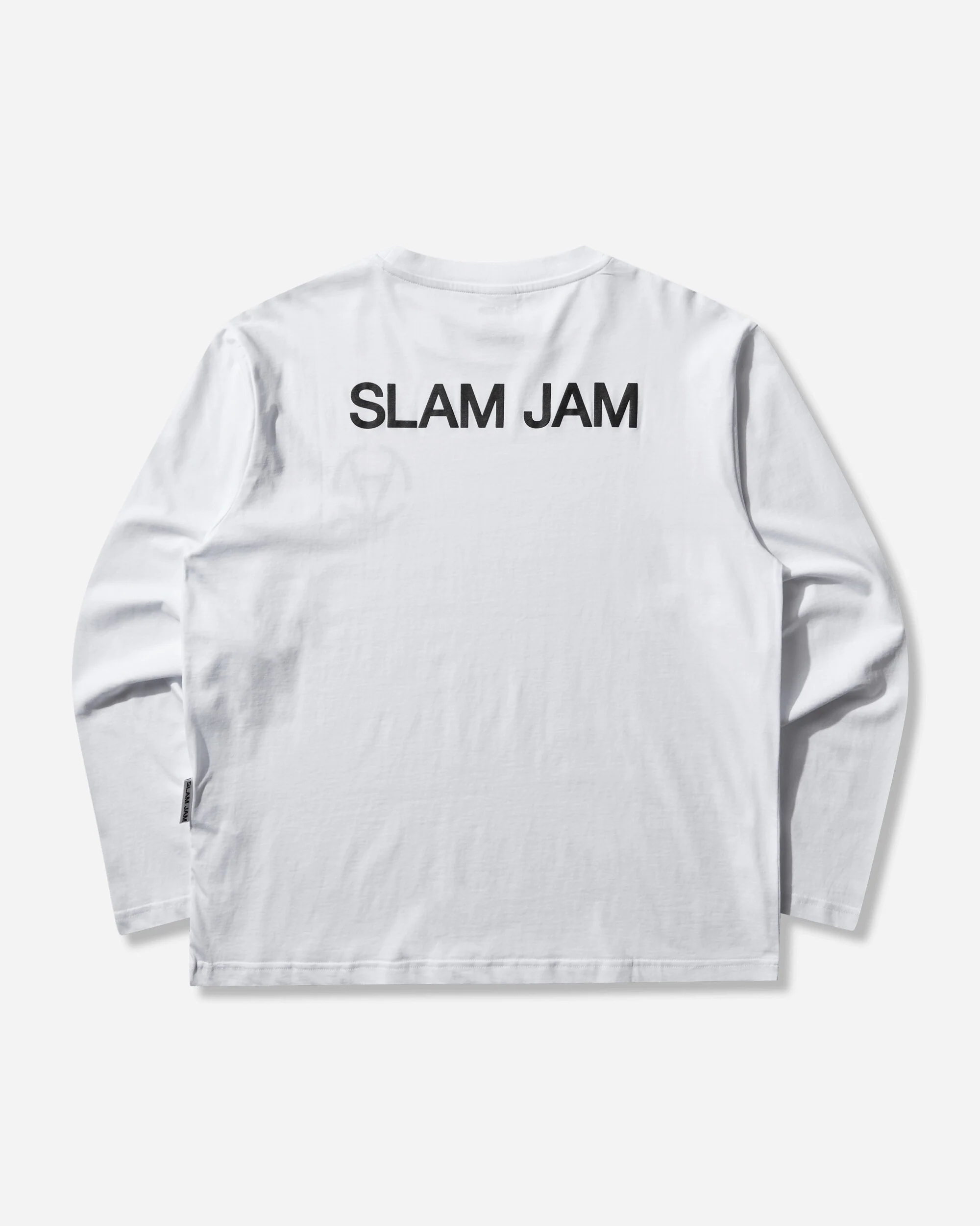 Basics Graphic Longsleeve T-Shirt White - Image 2