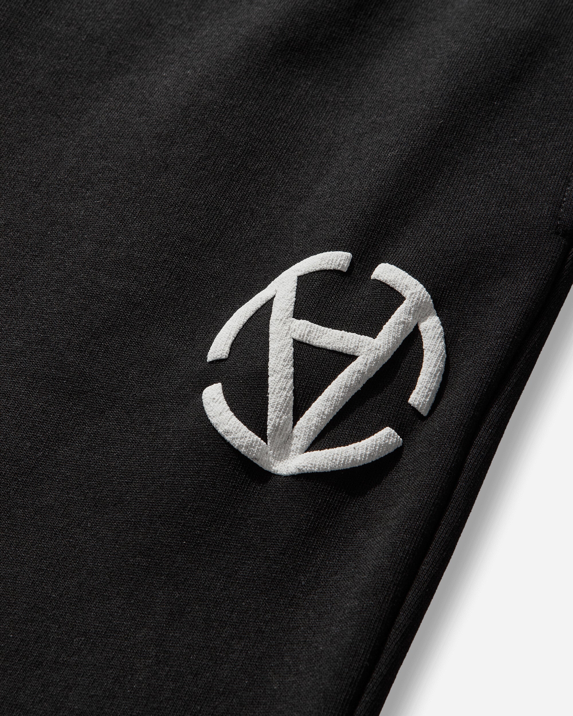 Basics Graphic Sweatpants Black - Image 4