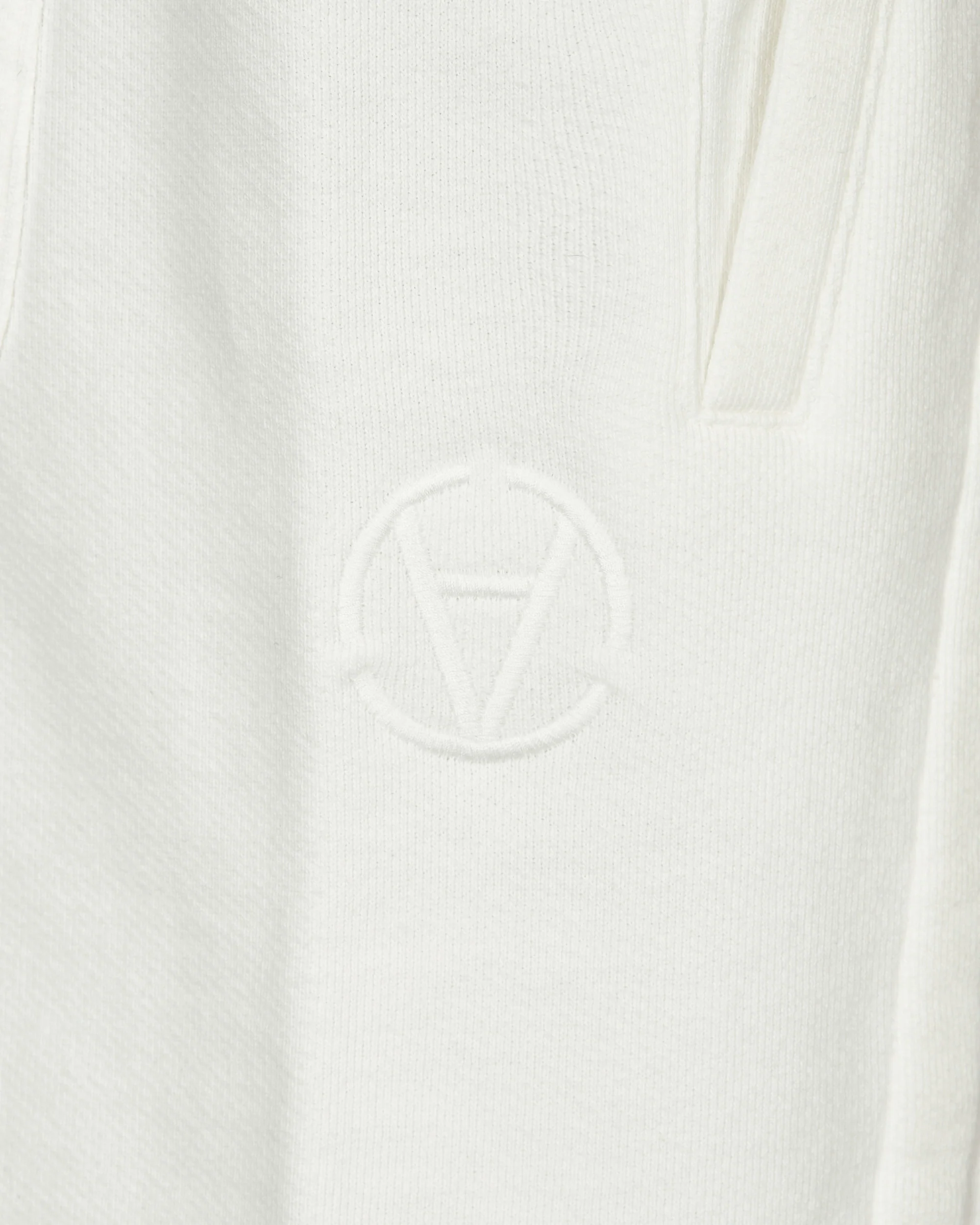 Panel Boxy Shorts White - Image 6