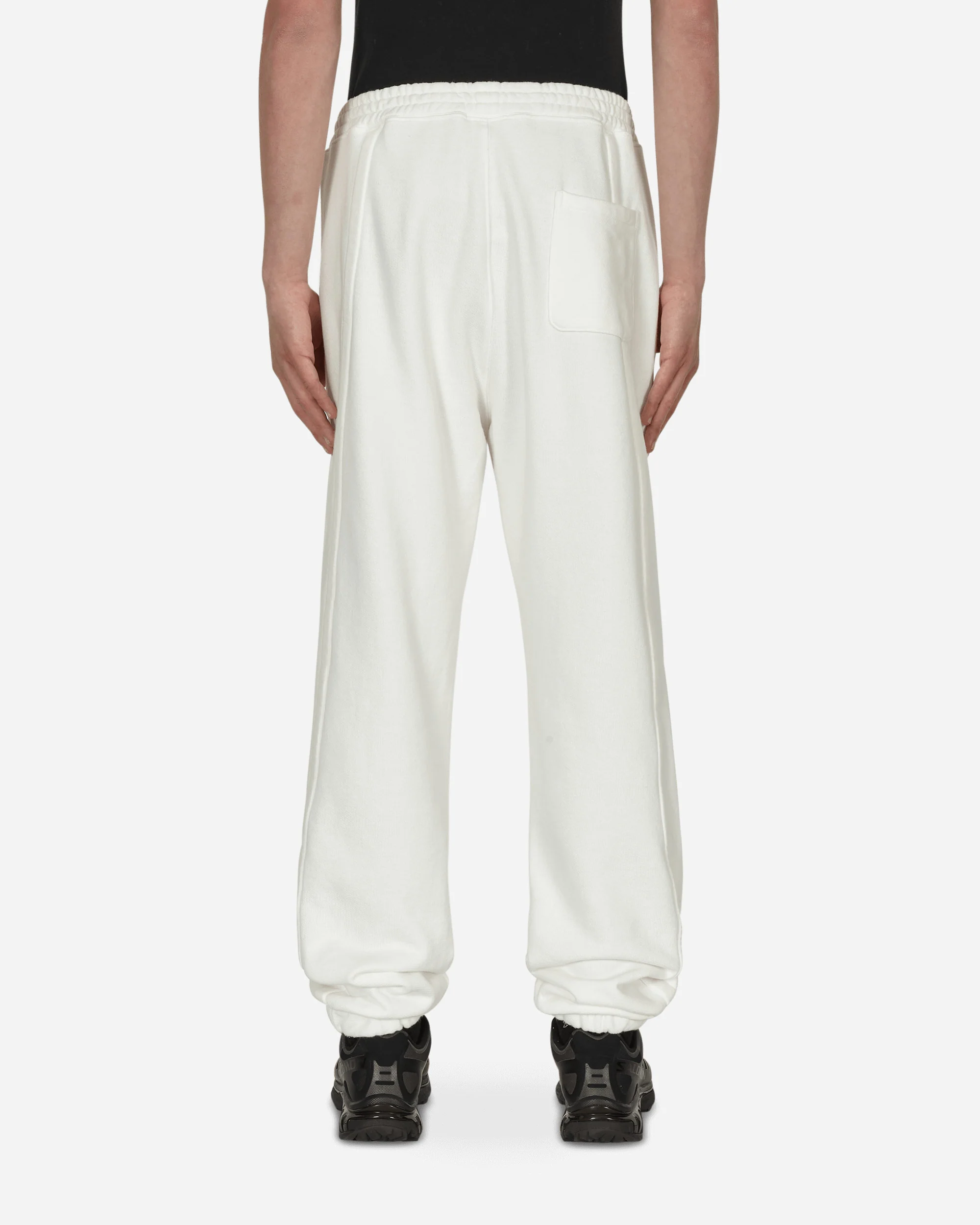 Panel Basic Sweatpants White - Image 3