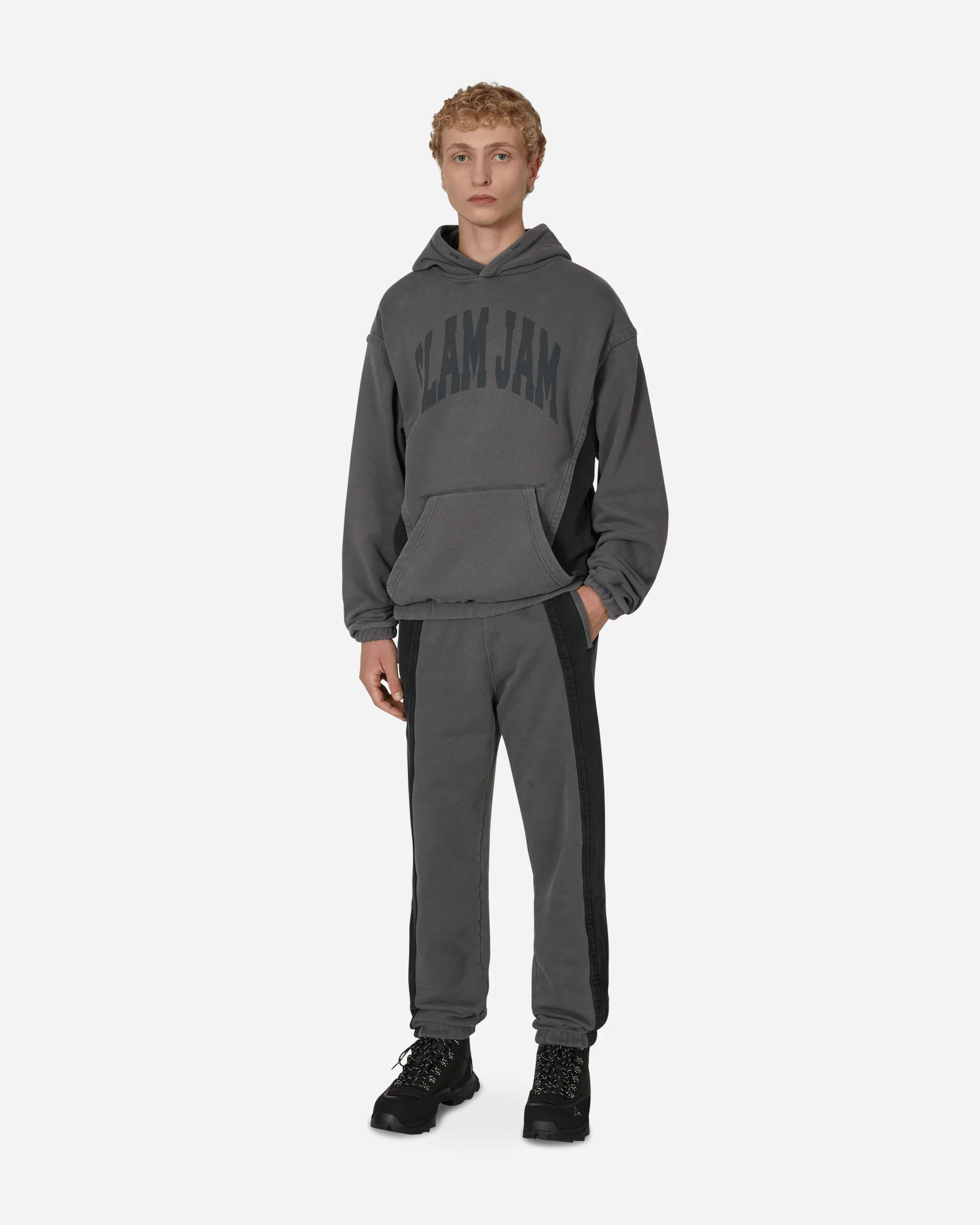Panel Sweatpants Grey / Black - Image 4
