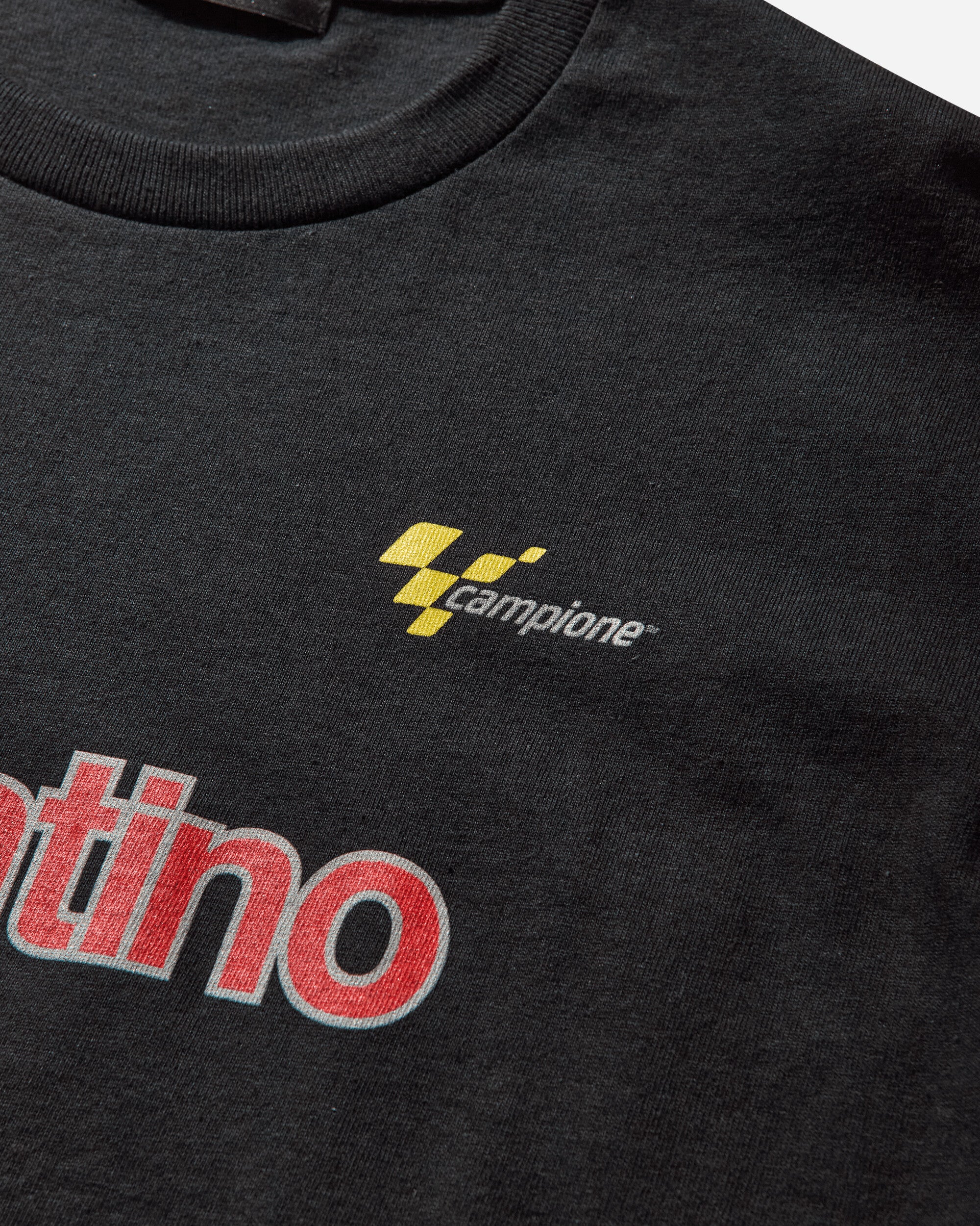 Bleu Mode 'Valentino 46' Tribute T-Shirt Black - Image 3