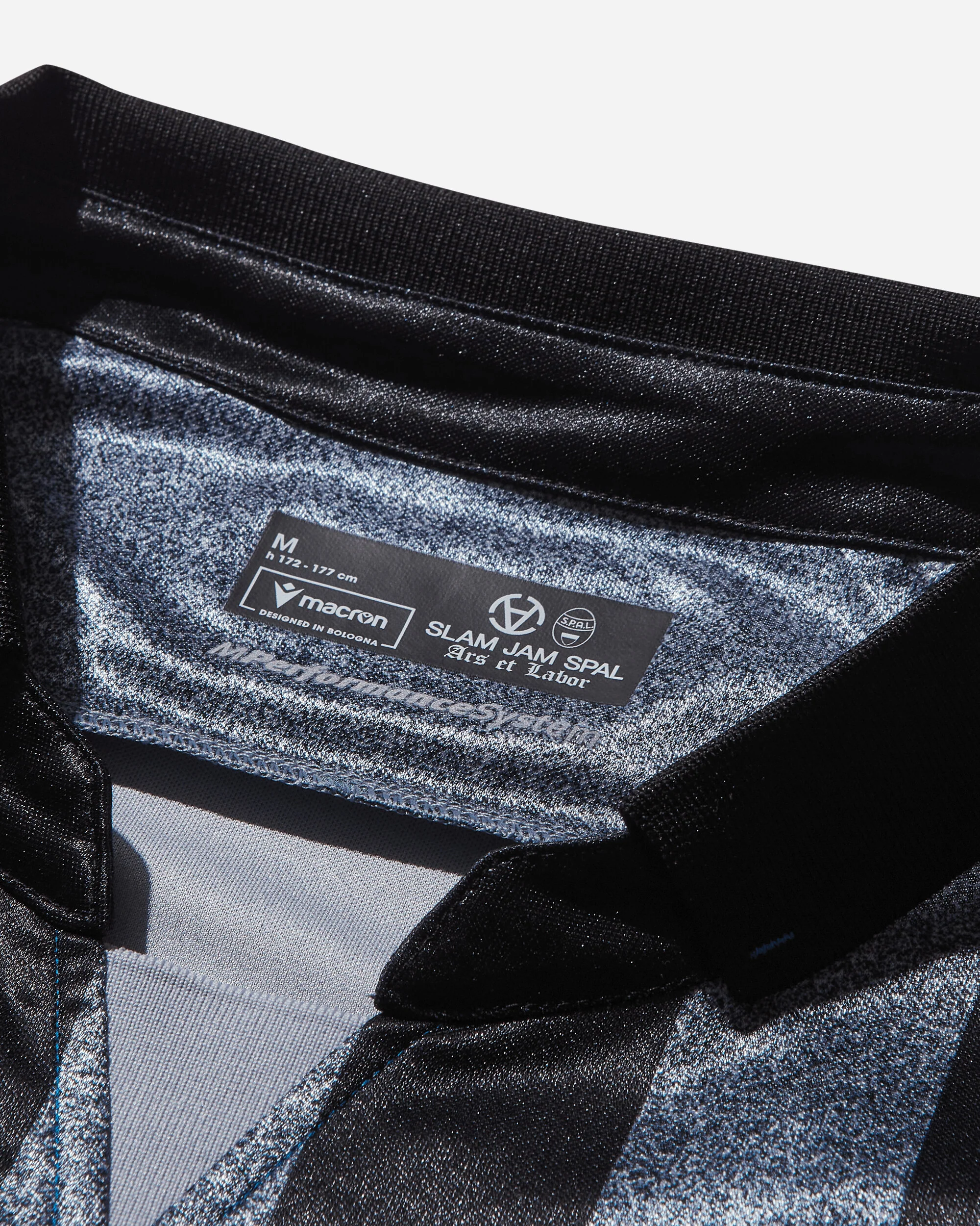 S.P.A.L. Away Jersey 2024/25 Black / Silver - Image 6