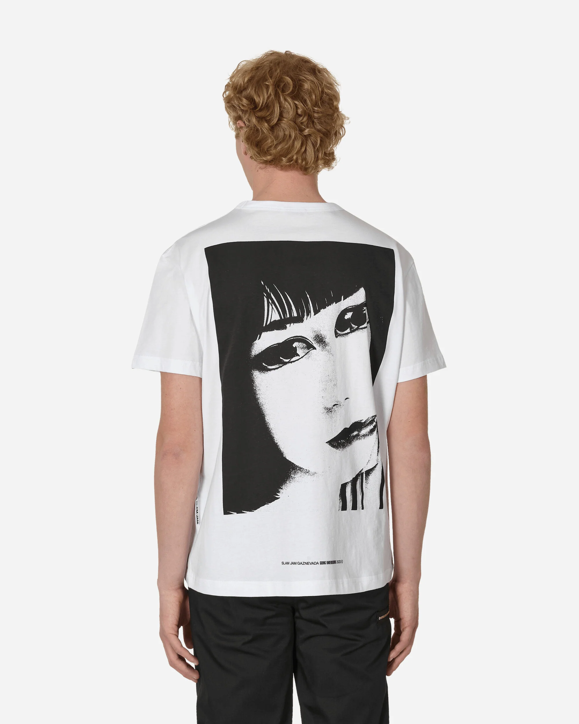 Gaznevada Graphic T-Shirt White - Image 3