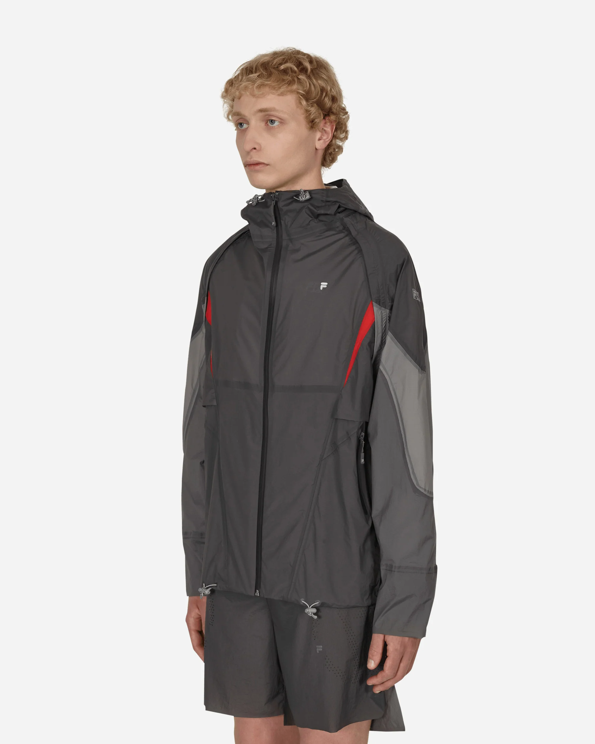 FILA Redefined Transformable Windbreaker Grey - Image 2