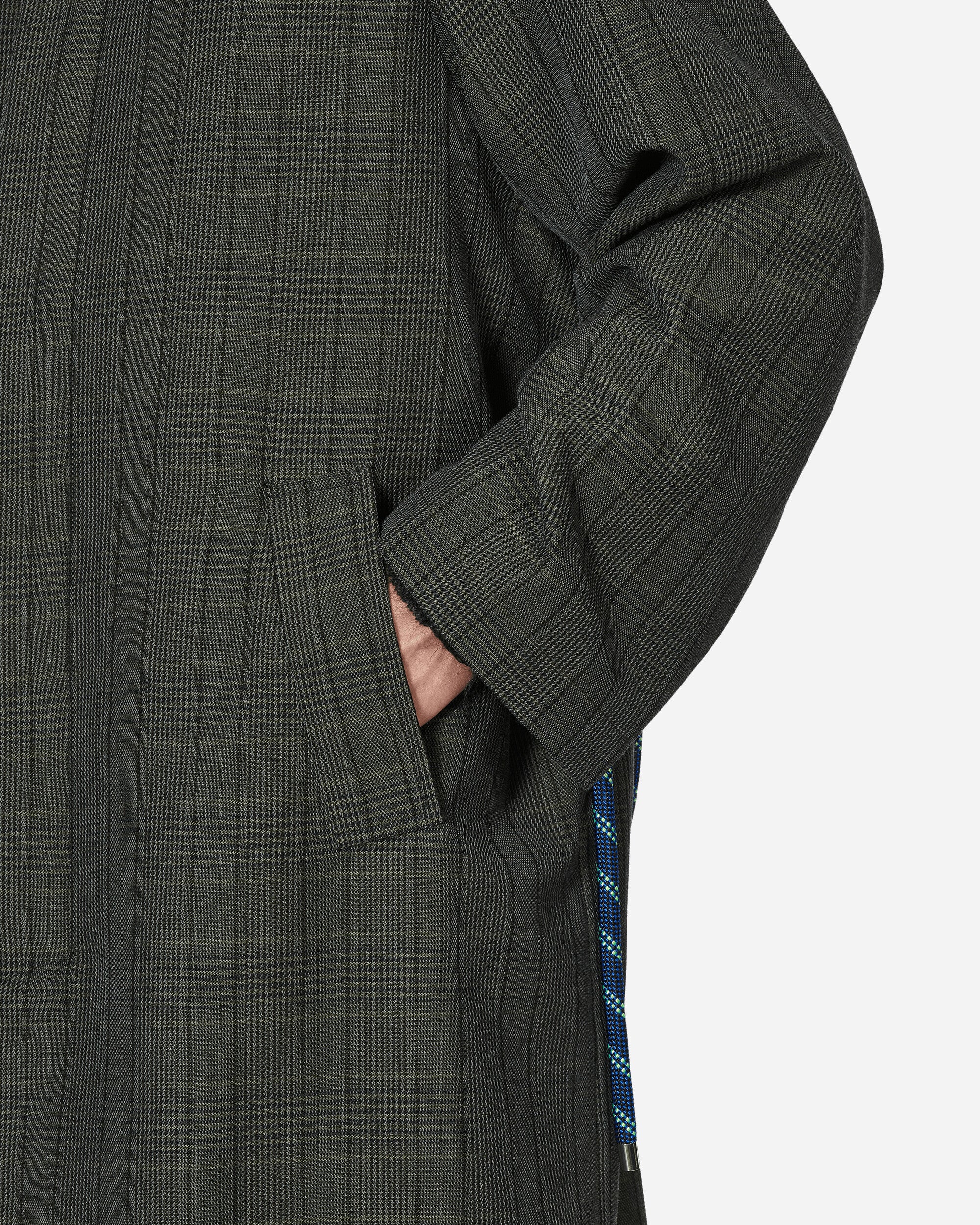 Glen Check Mac Coat Charcoal - Image 5