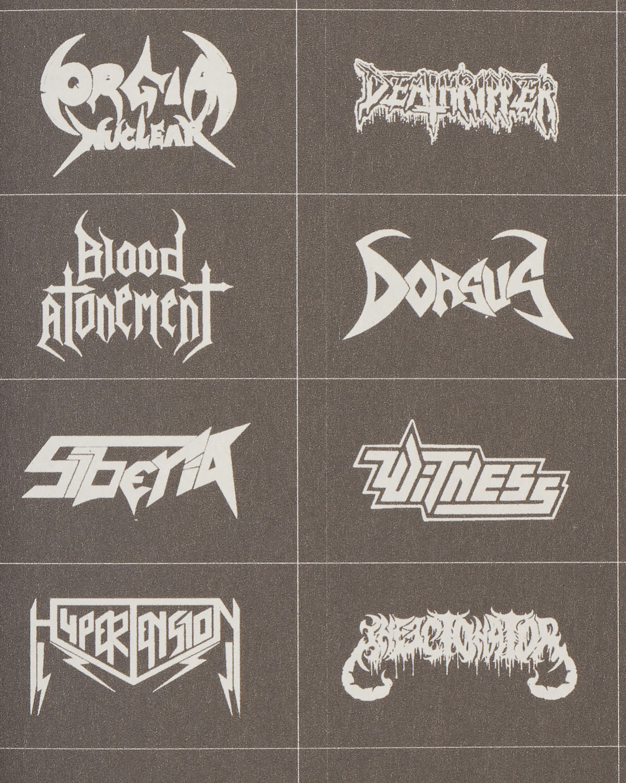 Speed Metal Logos Zine - Image 6