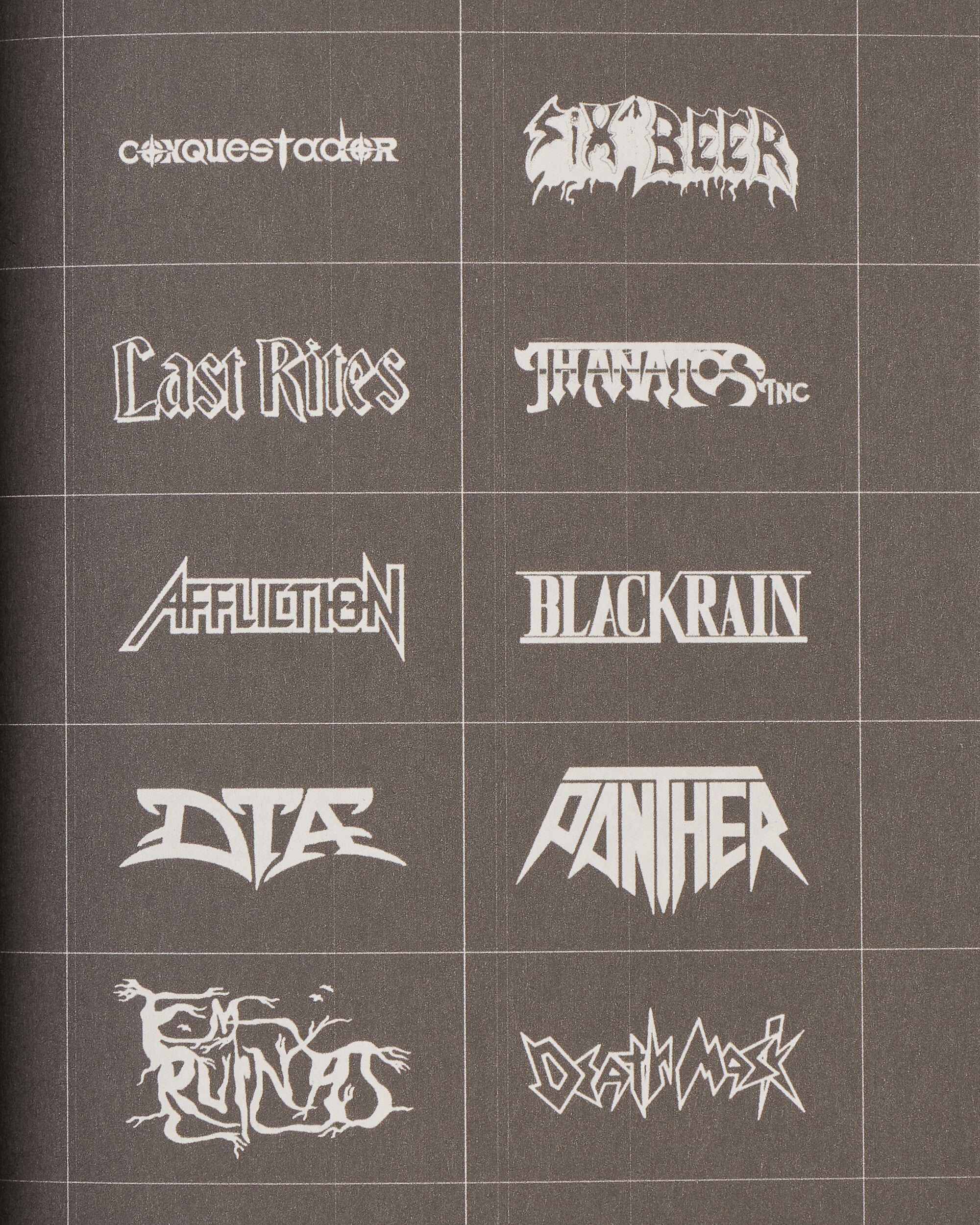 Speed Metal Logos Zine - Image 7