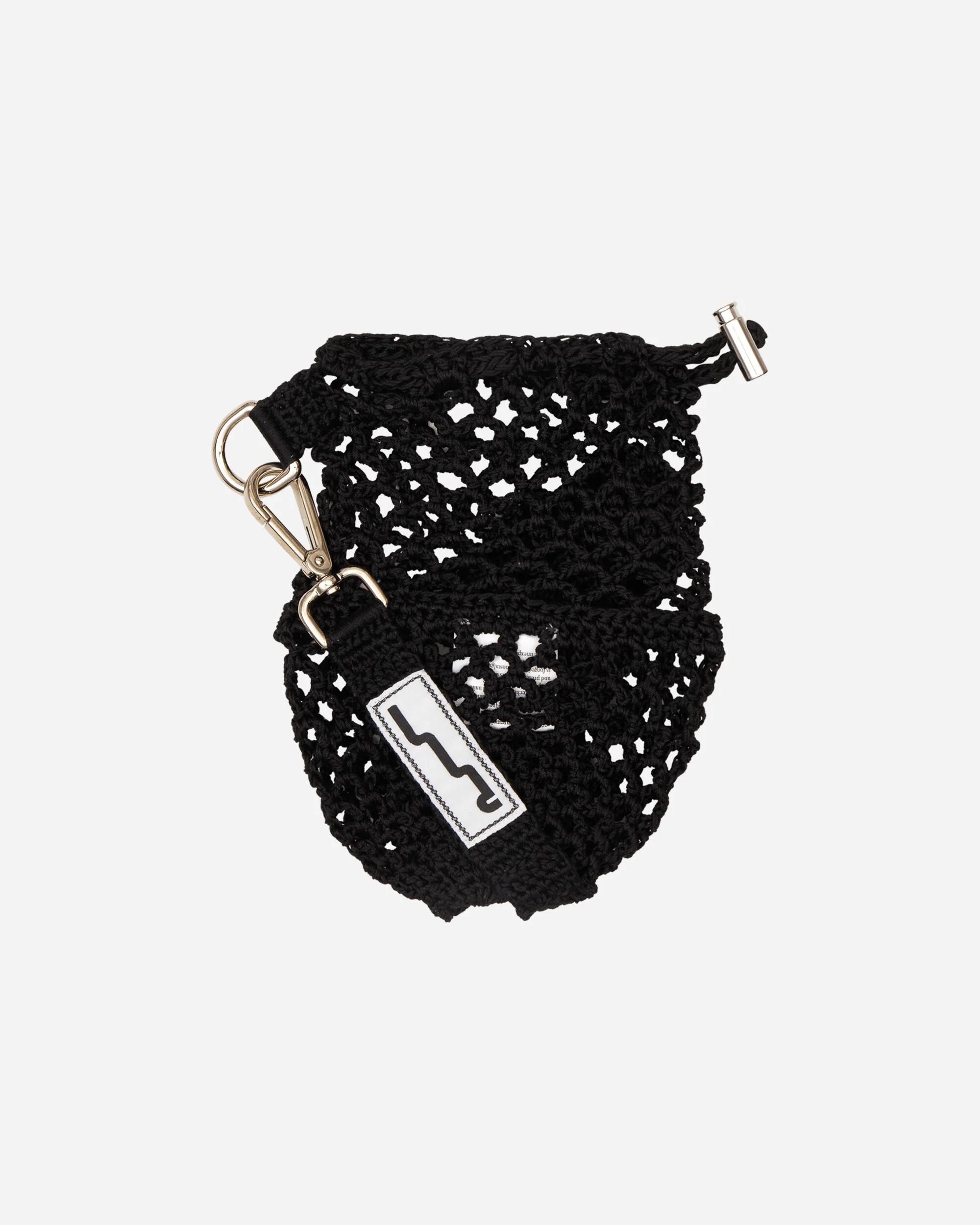 Mesh Crossbody Bag Black - Image 2