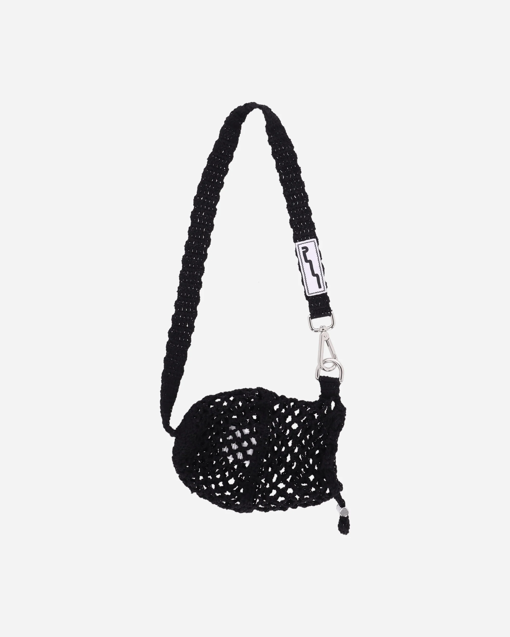Mesh Crossbody Bag Black - Image 3