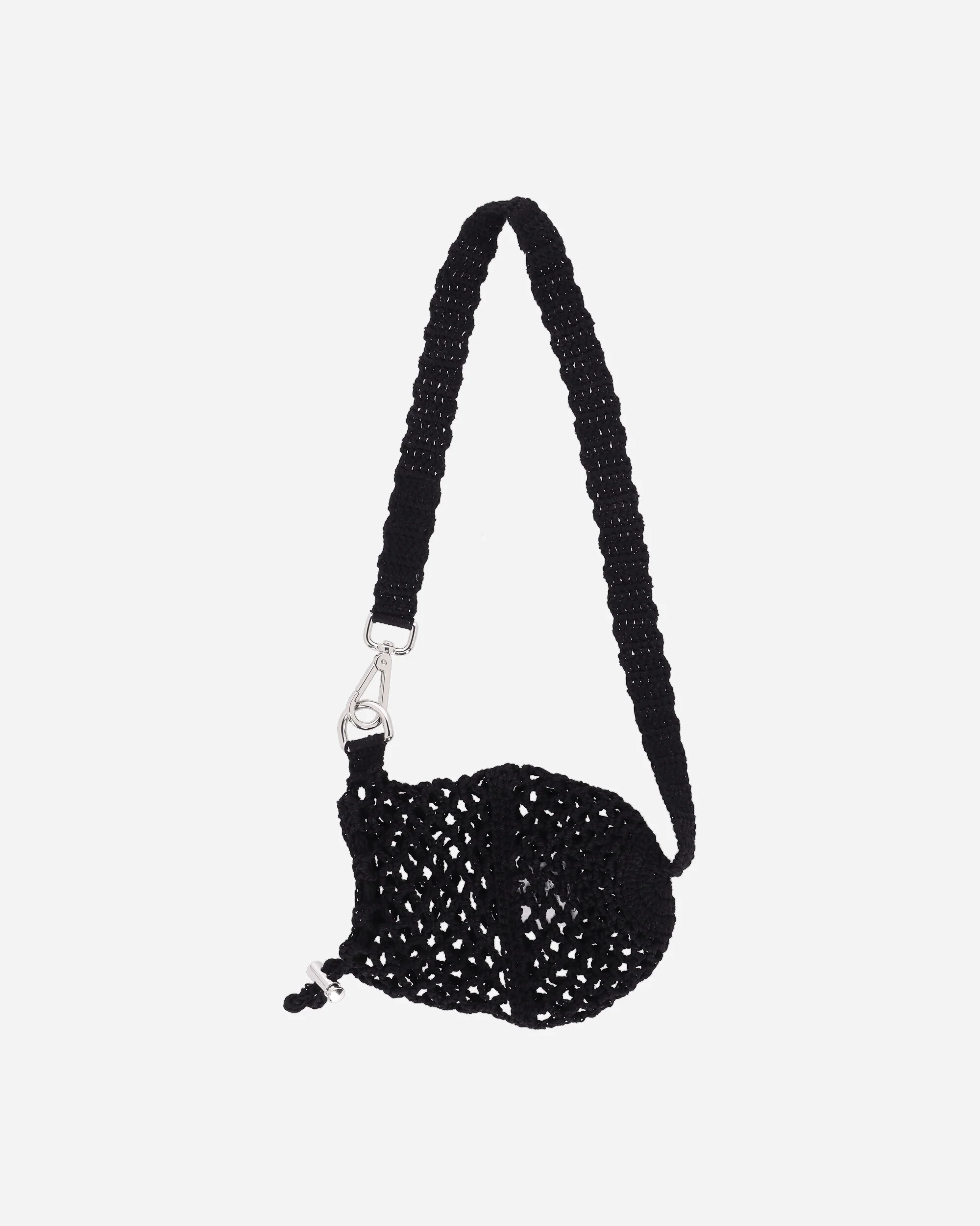 Mesh Crossbody Bag Black - Image 4