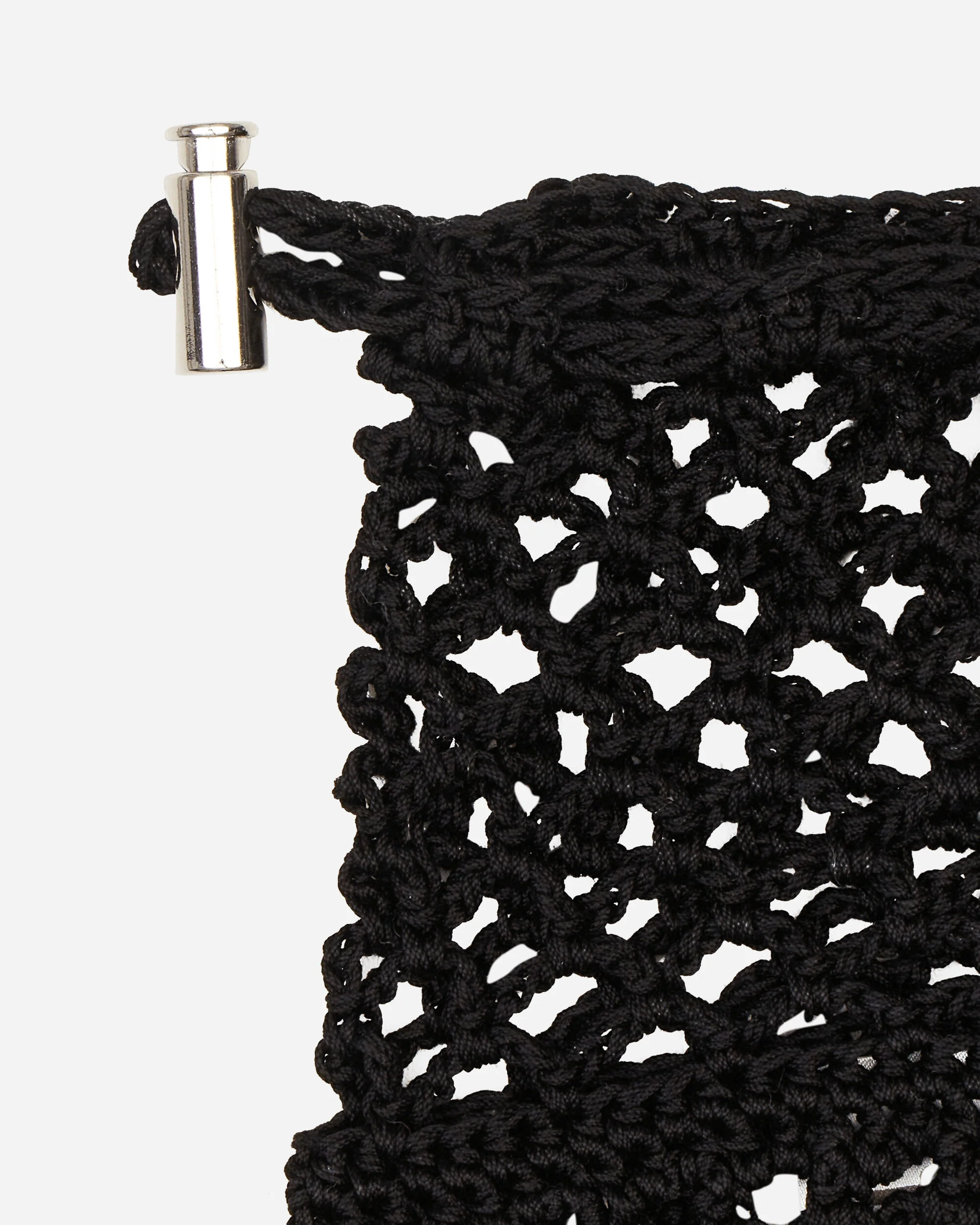 Mesh Crossbody Bag Black - Image 7