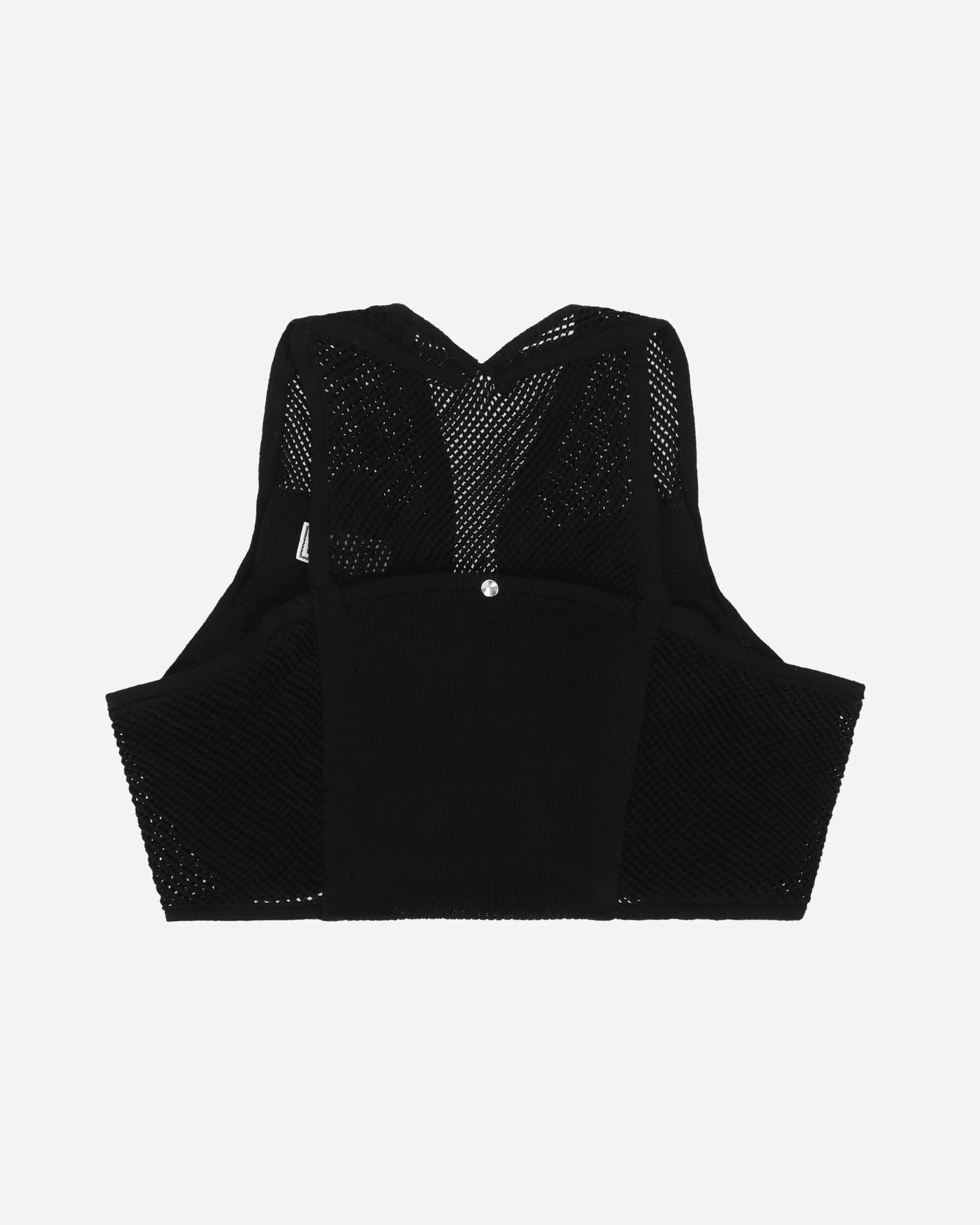 Perforated Chest Bag Black - Image 2