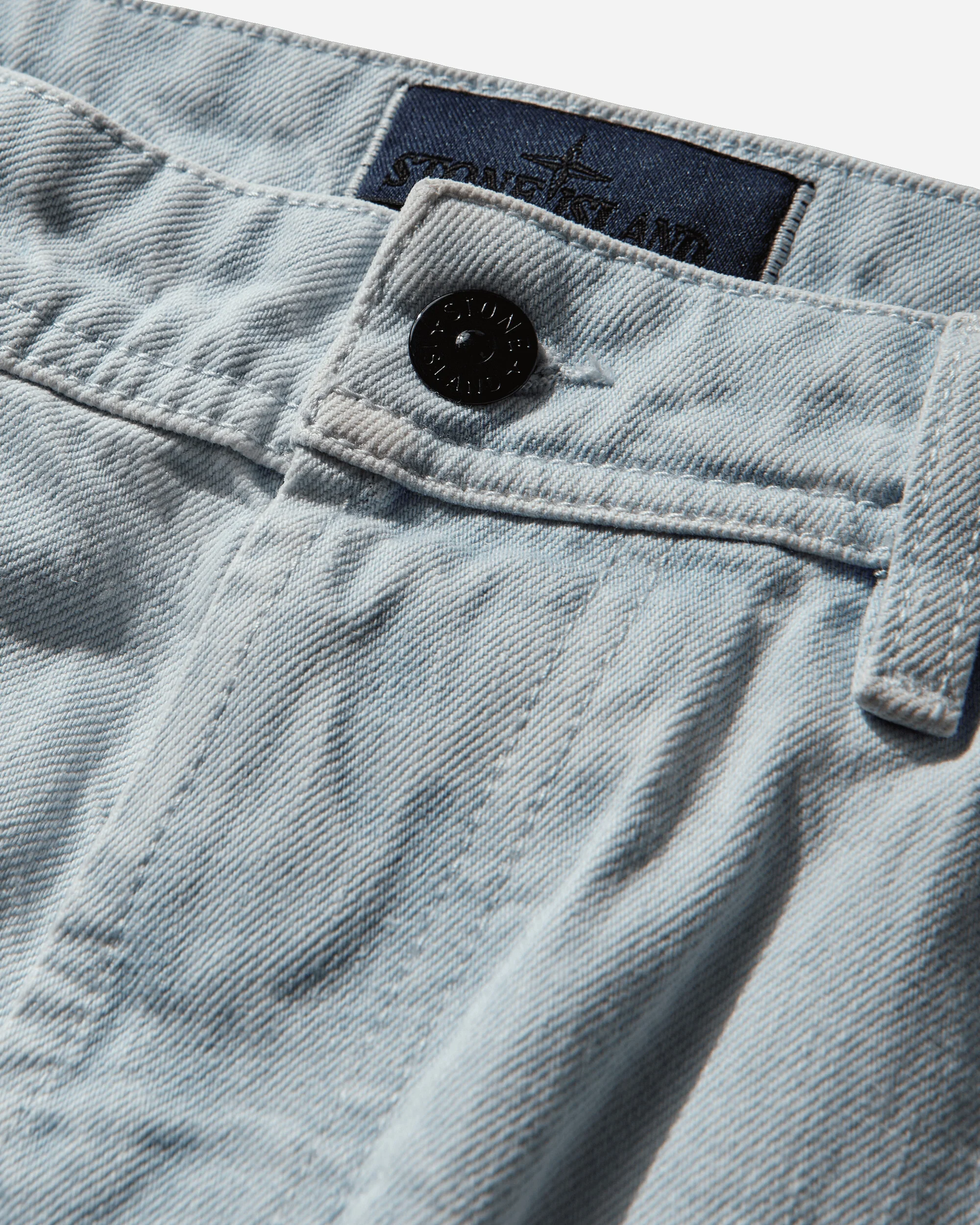Men's Indigo Denim-Ultra Bleached Regular Fit Jeans Blue Extra Bleach - Image 4