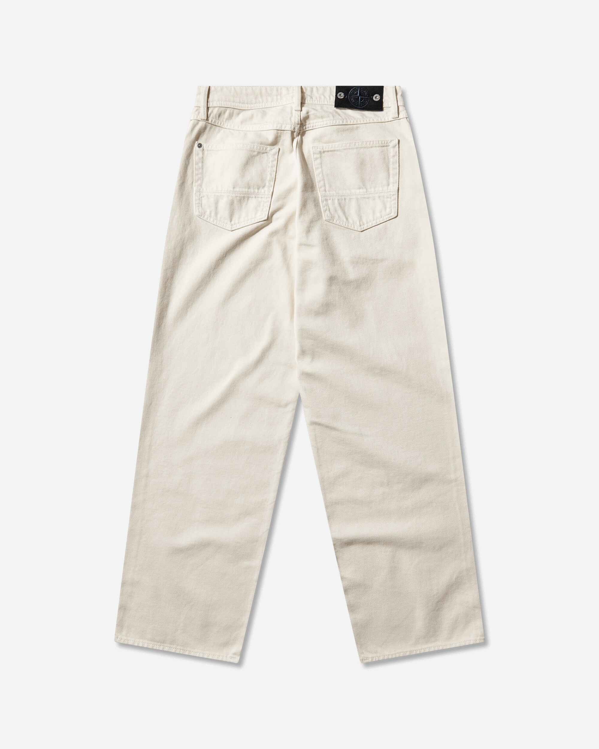 Men's Light Bull Denim-TC Loose Fit Jeans Ivory - Image 2