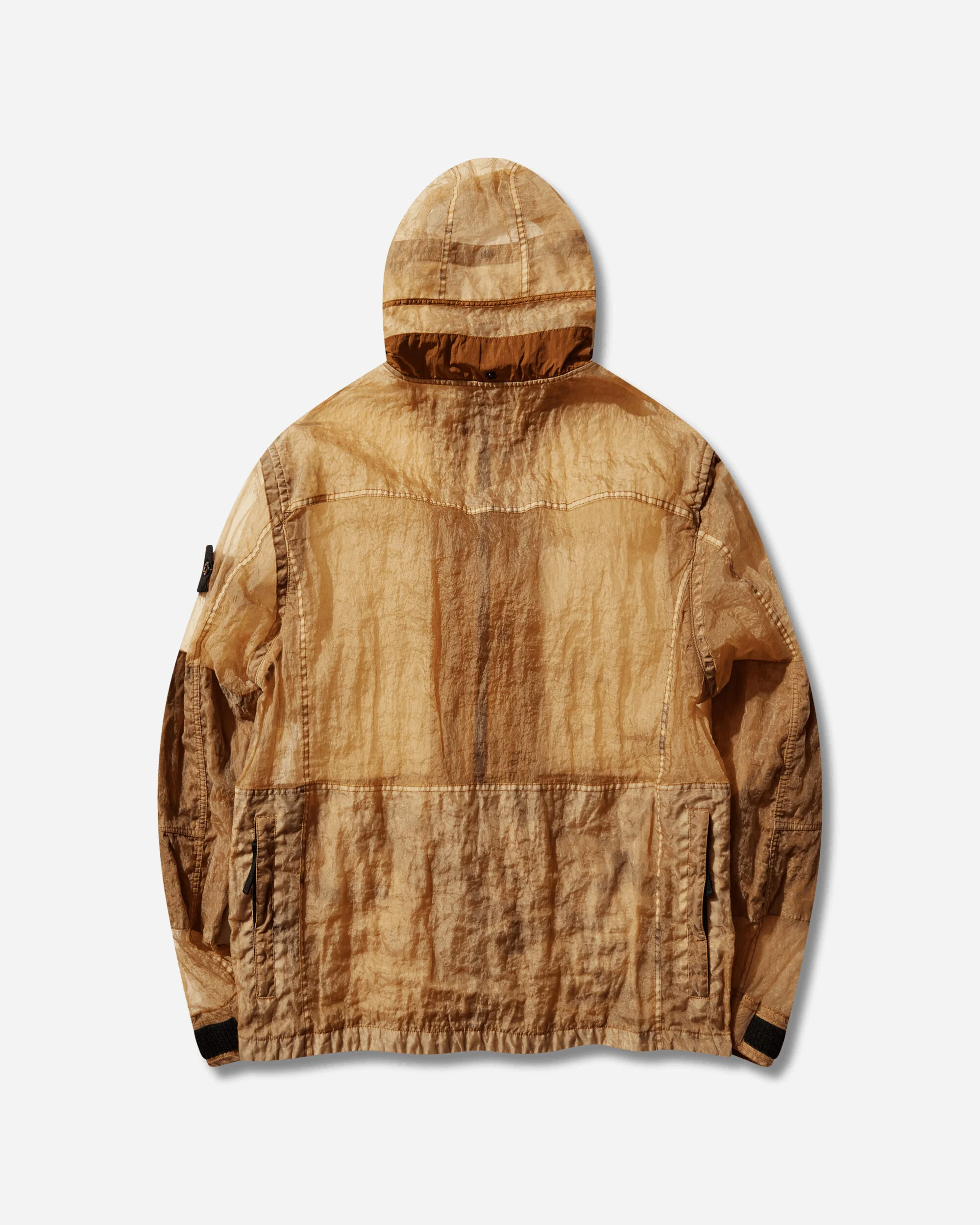 Men's Faded Camo Monofilament-OVD Jacket Tangerine - Image 2