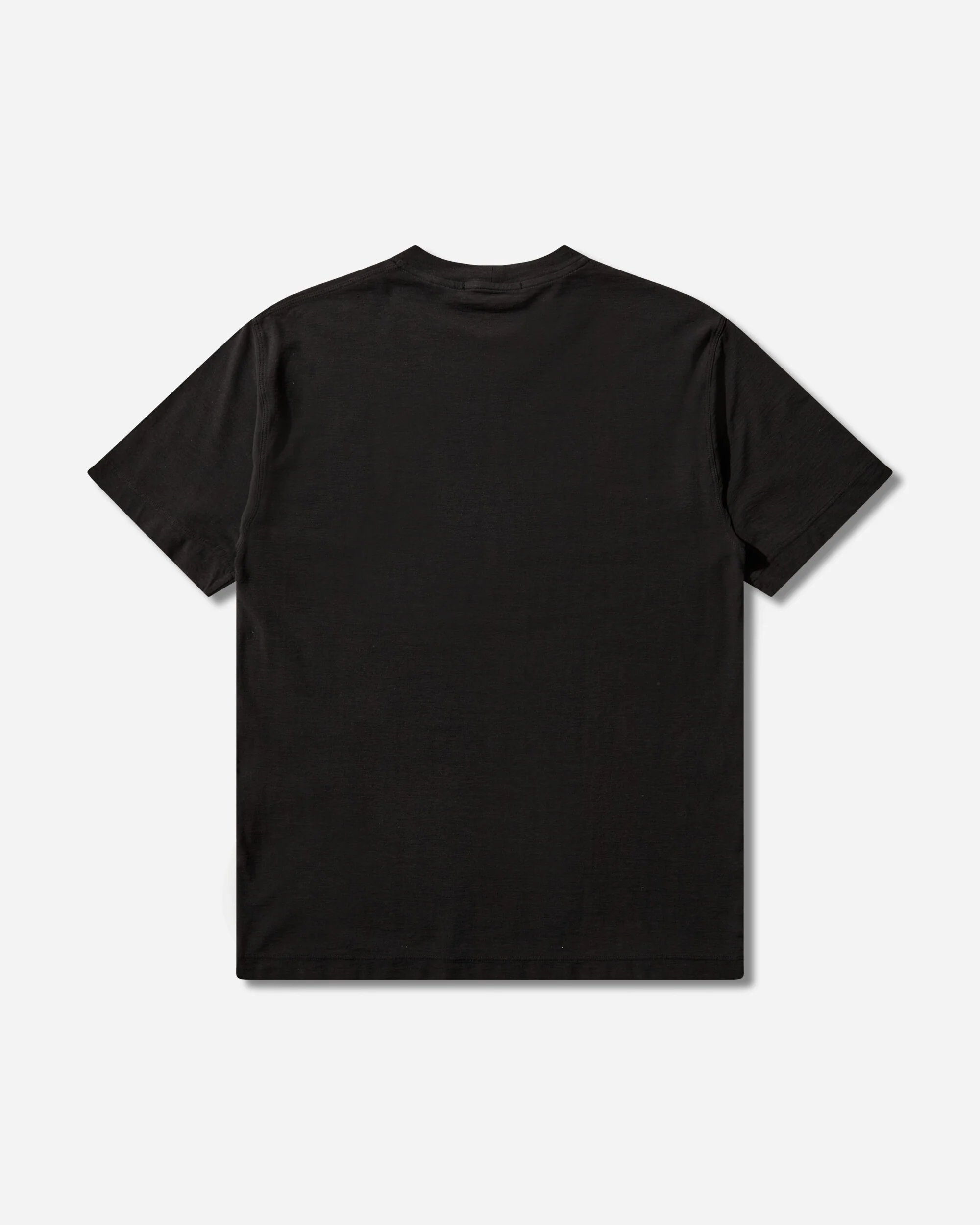 Men's Ghost Organic Cotton Jersey Crepe T-Shirt Black - Image 2