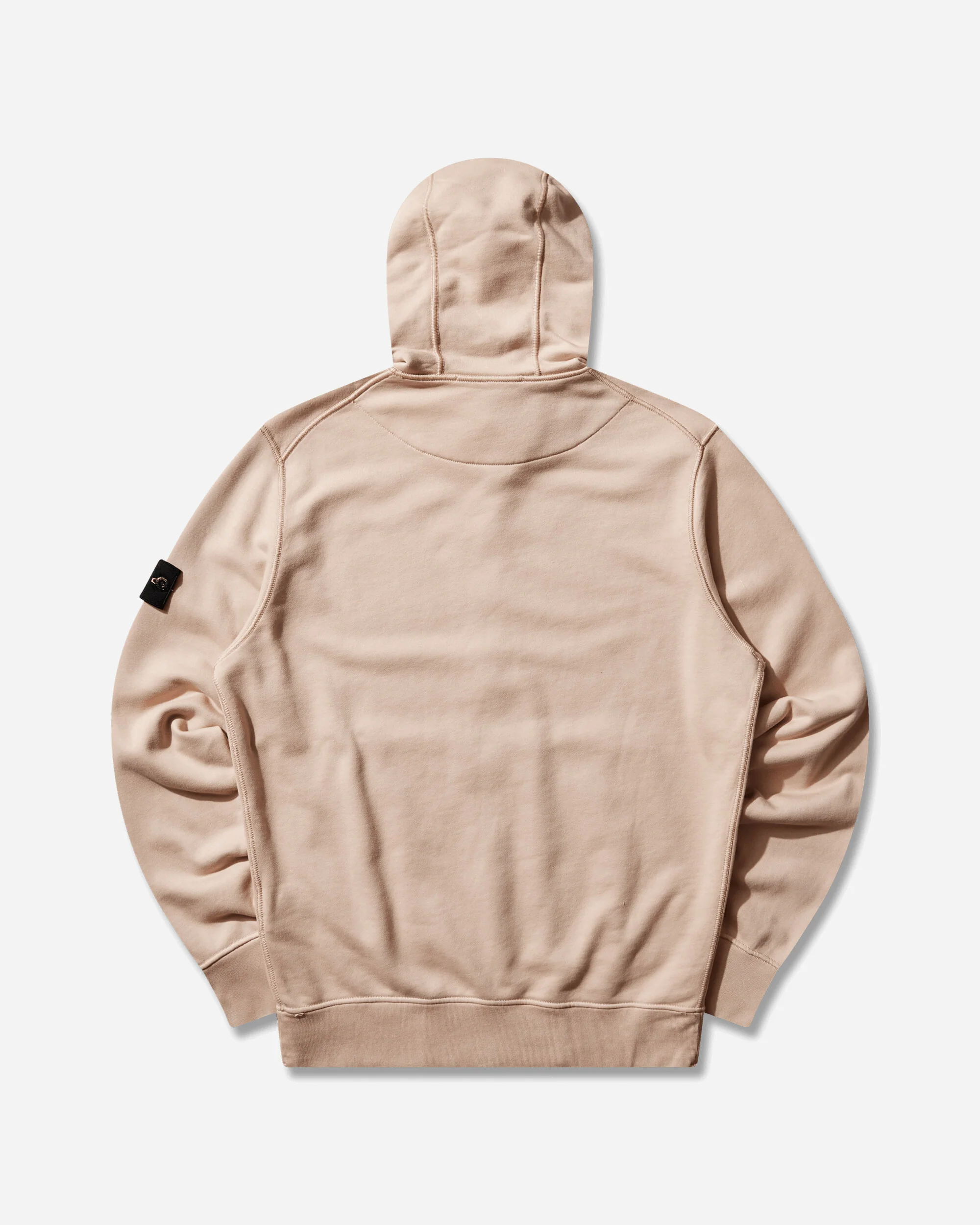 Men's Organic Cotton Fleece Zip Hoodie Chalk Pink - Image 2