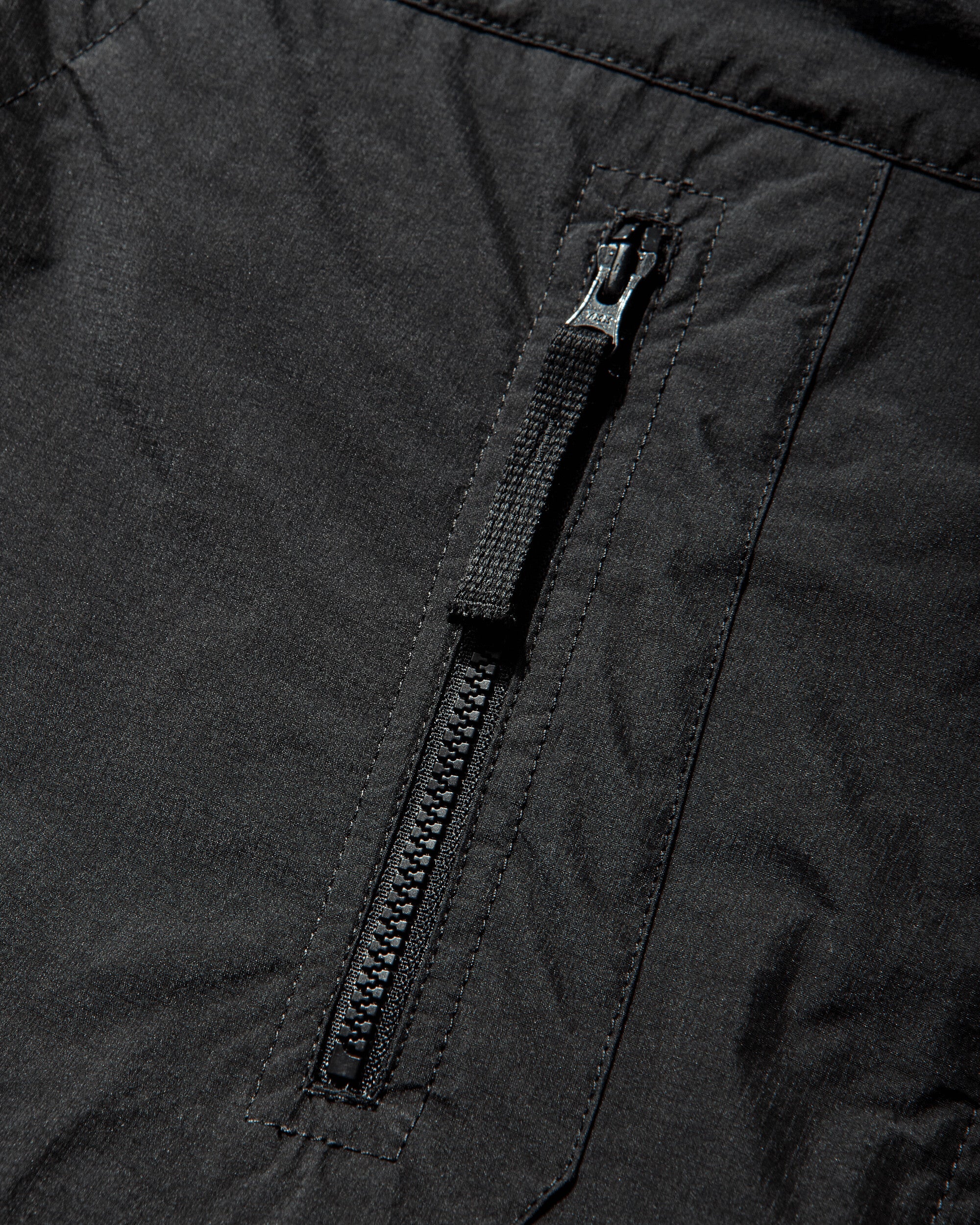 Men's Metal Lamina Poly Ripstop Jacket Black - Image 5