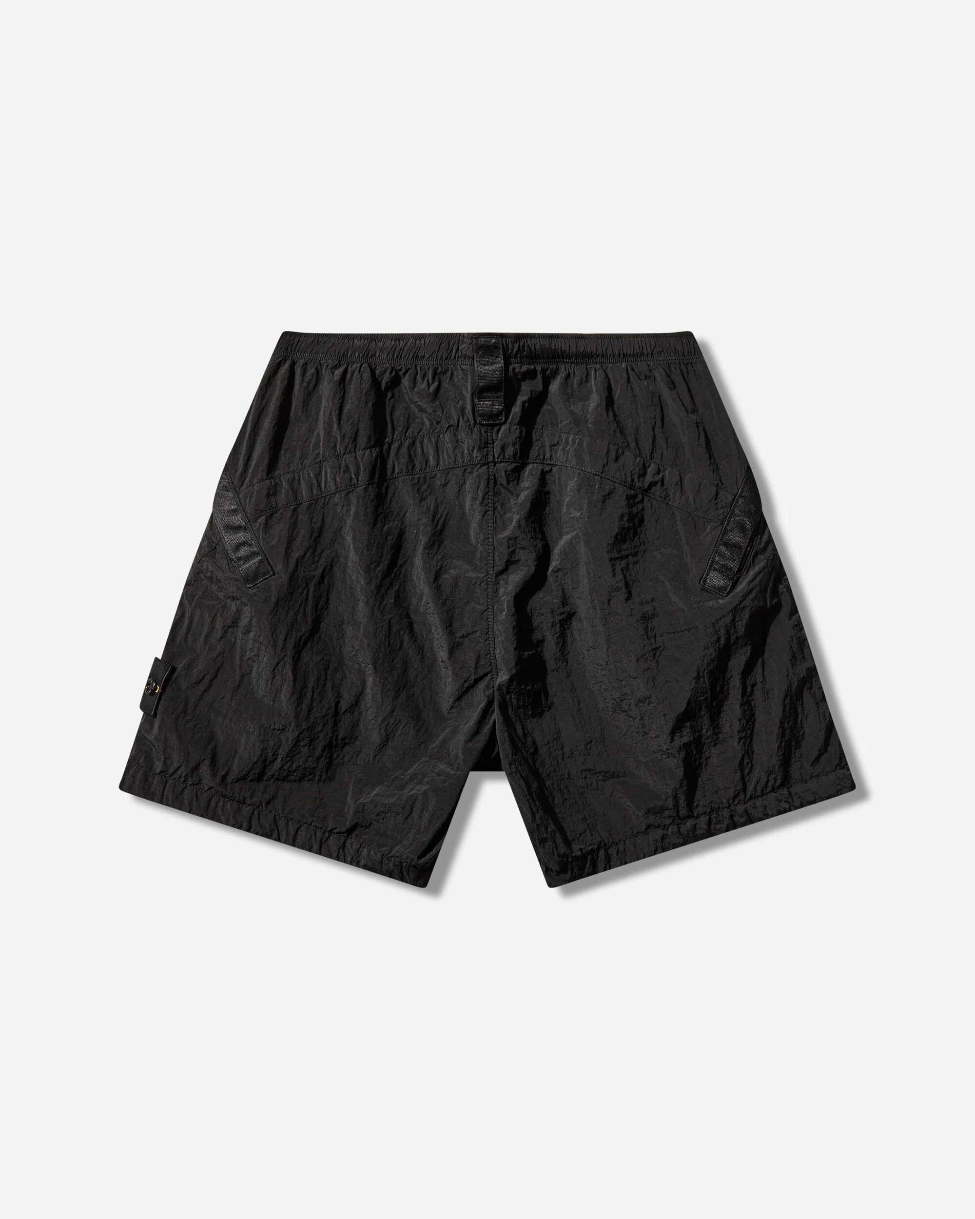 Men's Nylon Metal Shorts Black - Image 2
