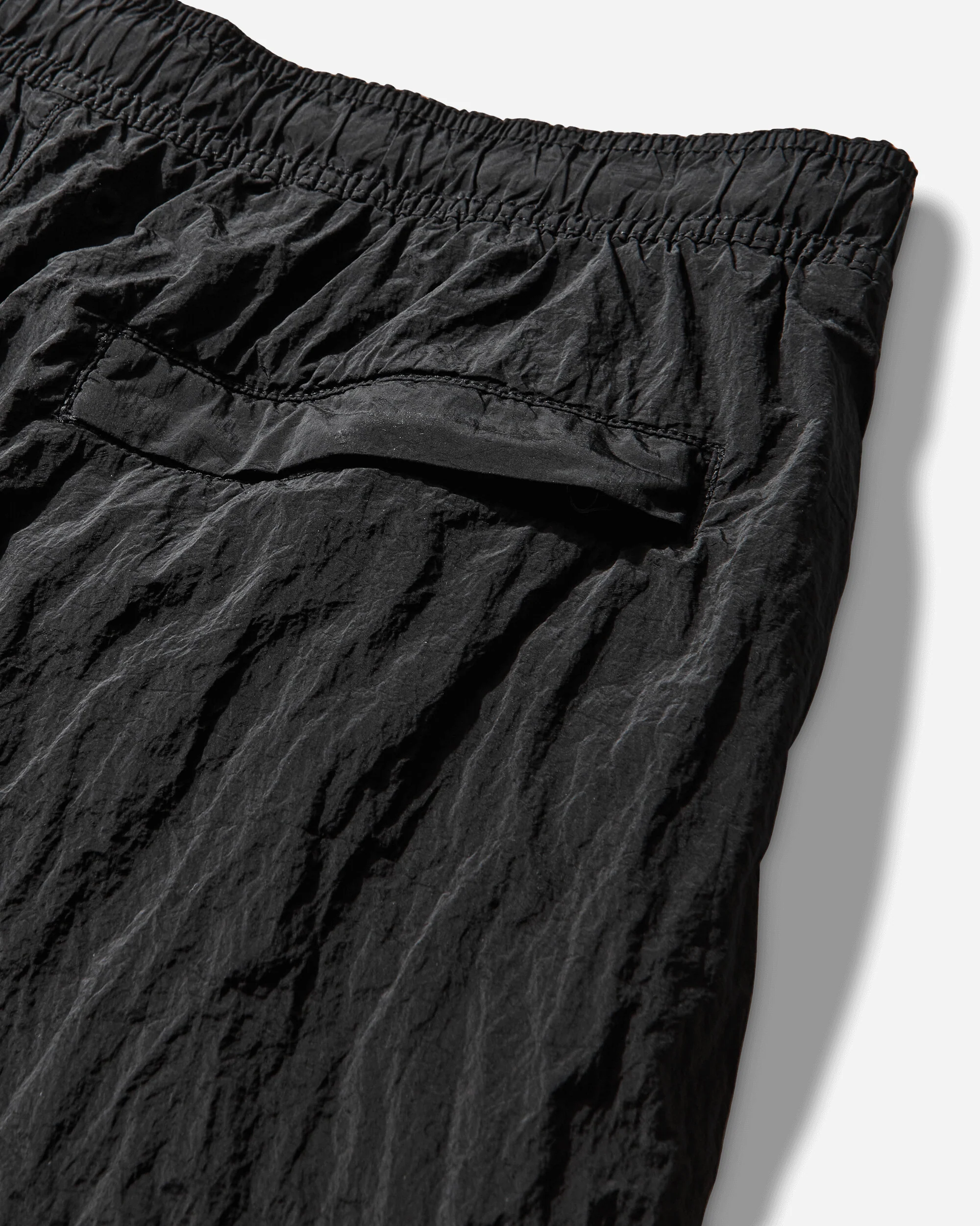 Men's Nylon Metal Swim Shorts Black - Image 3