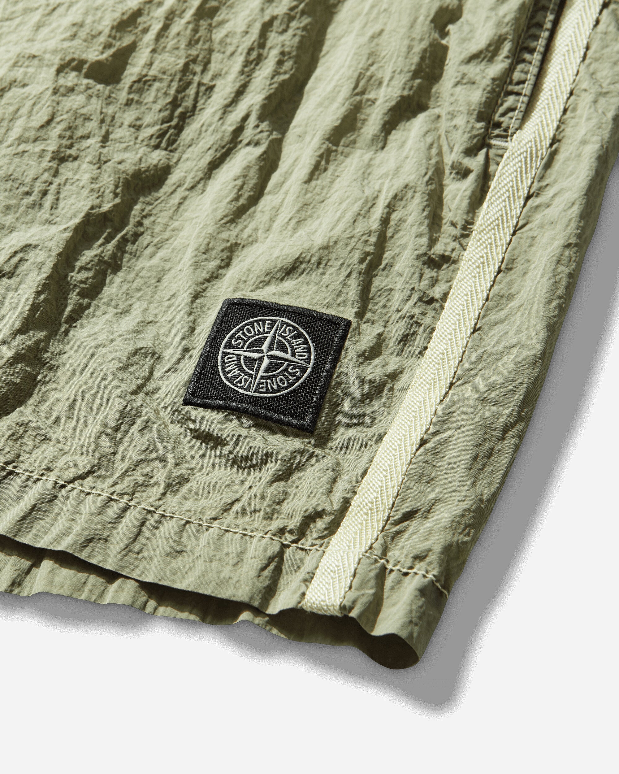 Men's Nylon Metal Swim Shorts Lemon - Image 3