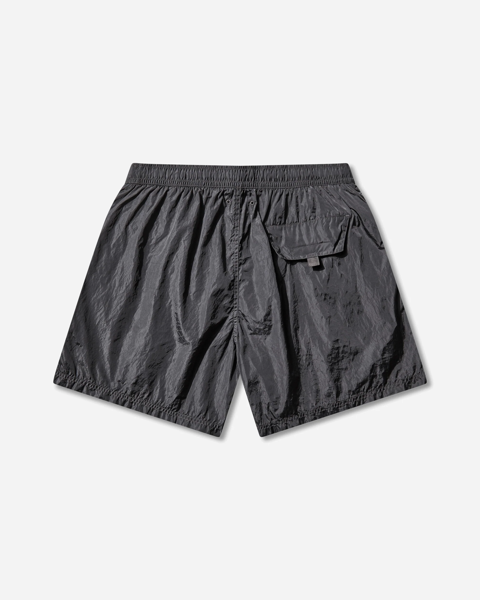 Men's Nylon Metal Swim Shorts Blue Grey - Image 2