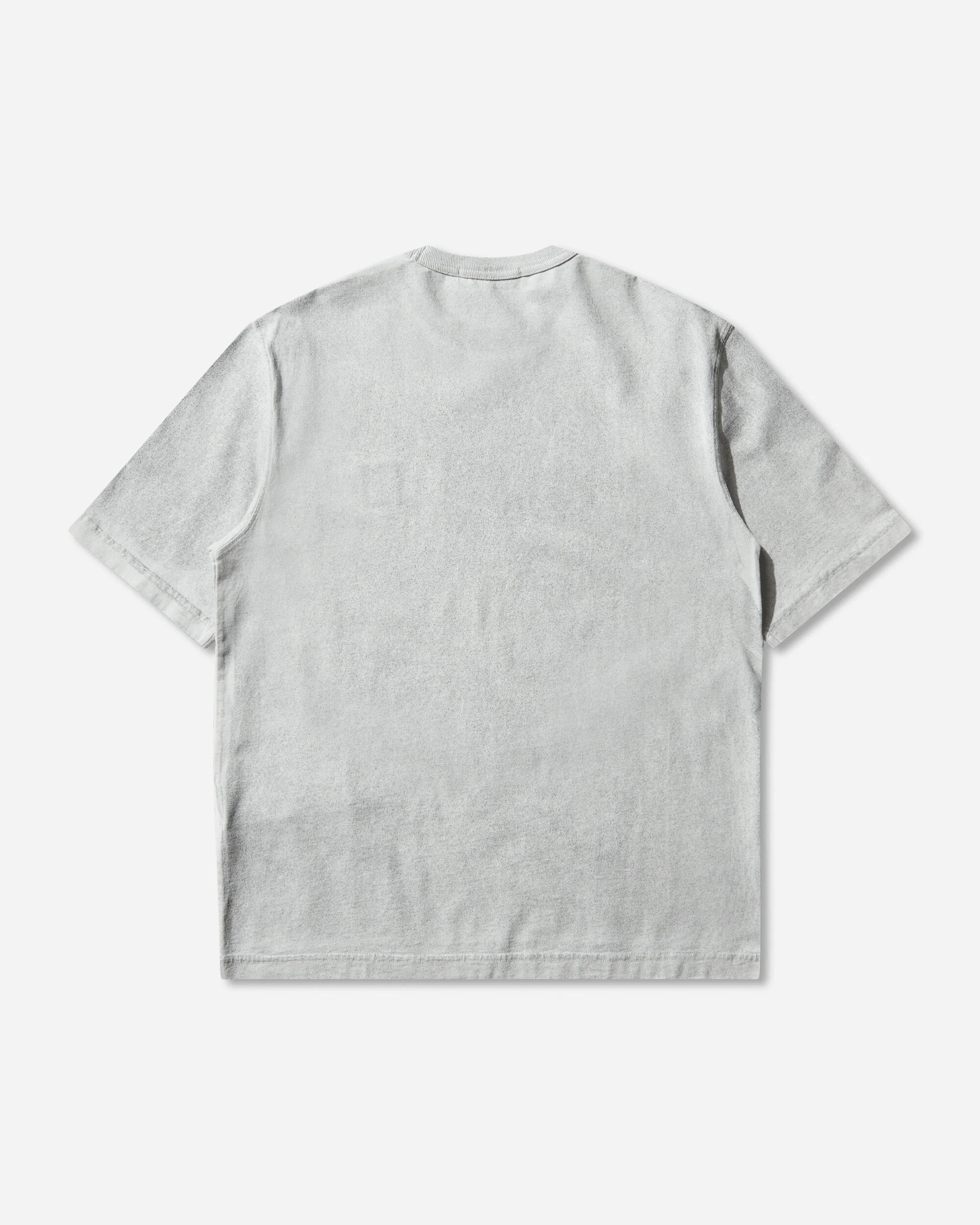 Men's Combed Organic Cotton Jersey Reflective Garment Lamination T-Shirt Sky Blue - Image 2