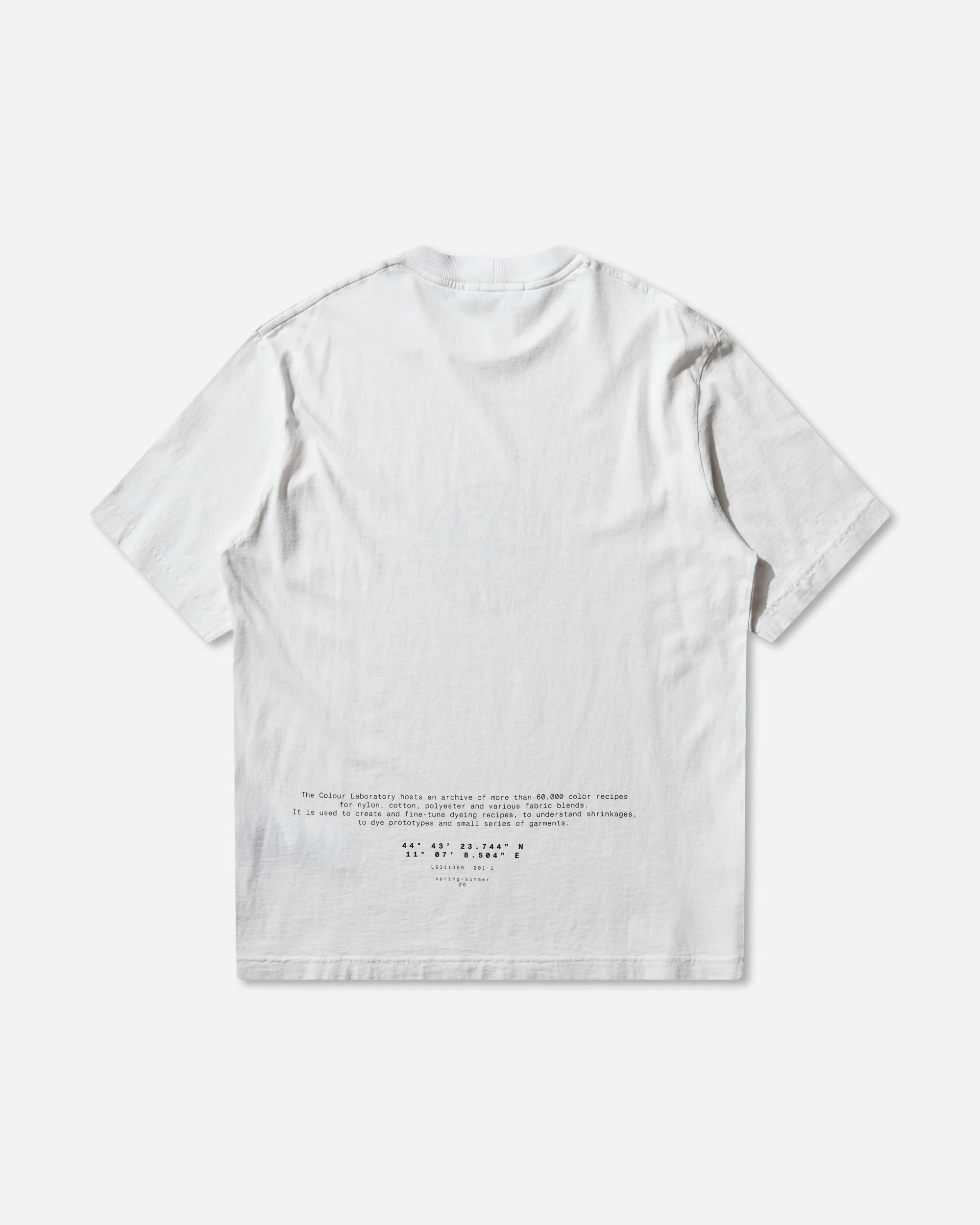 Men's Organic Cotton Jersey T-Shirt White - Image 2