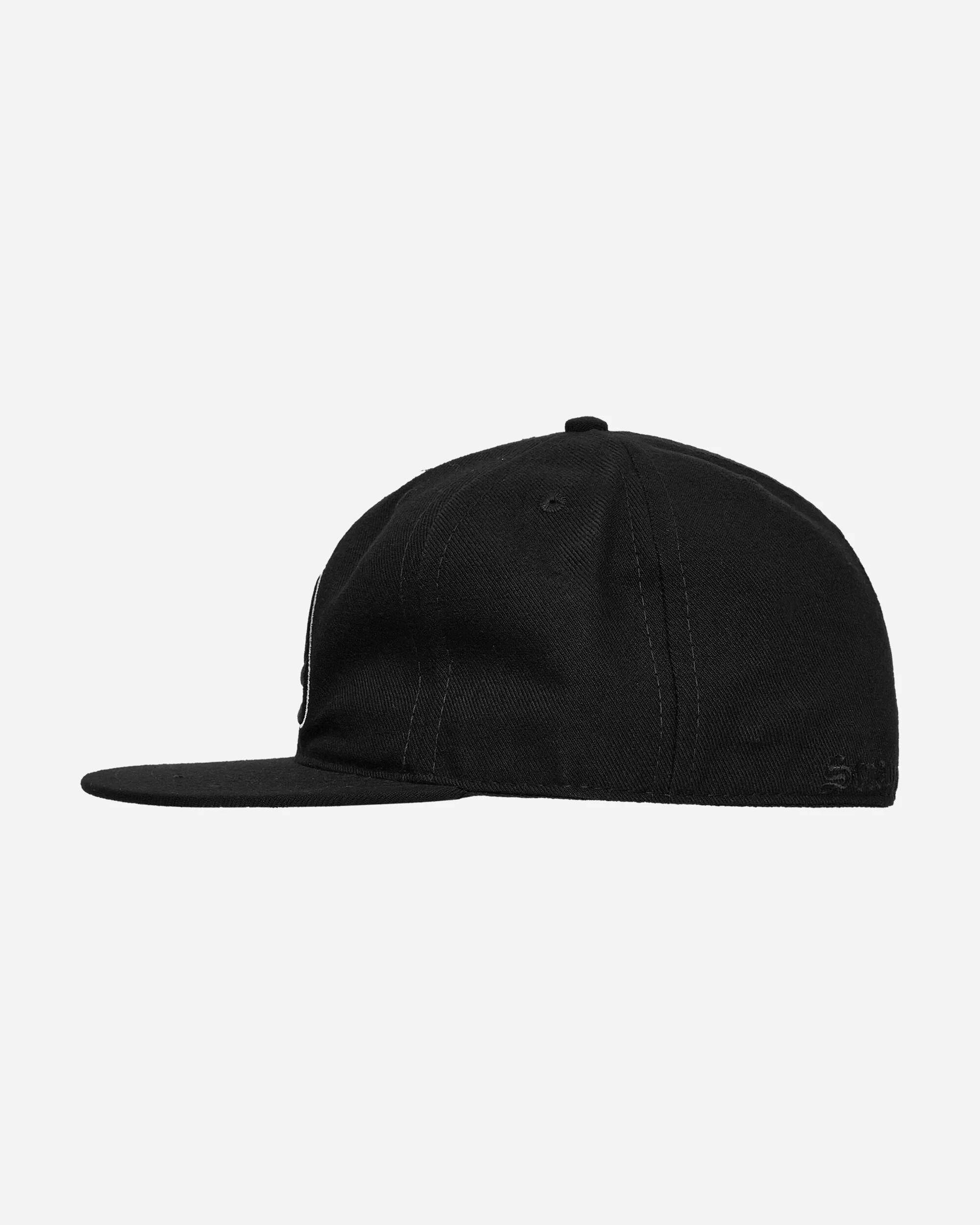 Rat Logo Fitted Hat Black - Image 3