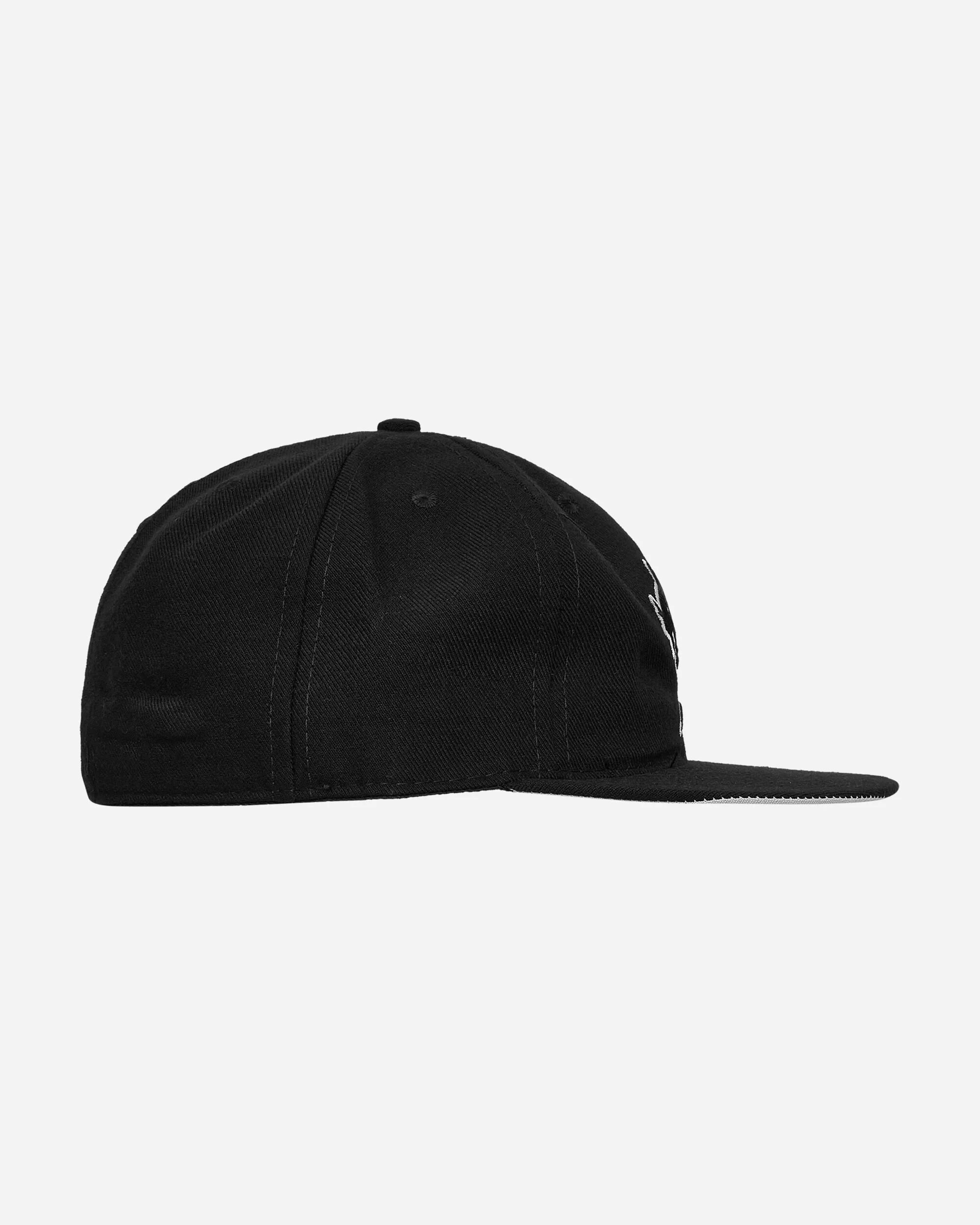 Rat Logo Fitted Hat Black - Image 5