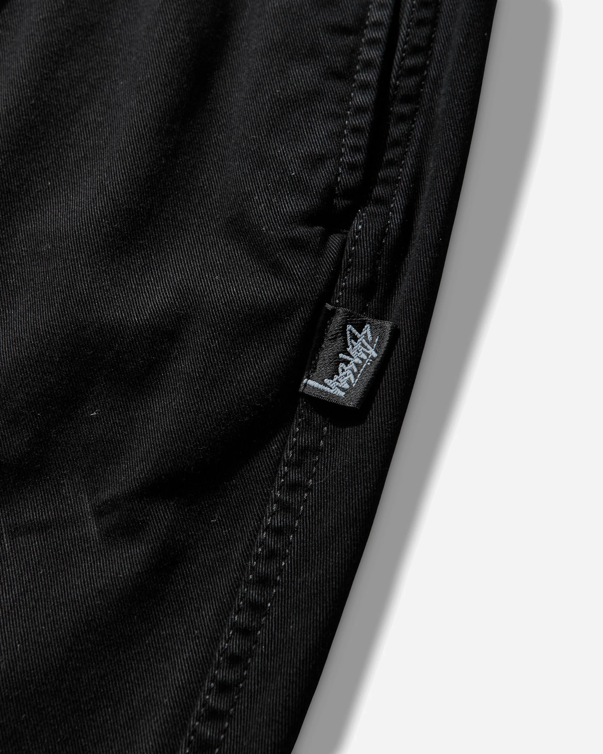 Cotton Twill Beach Pants Black - Image 3