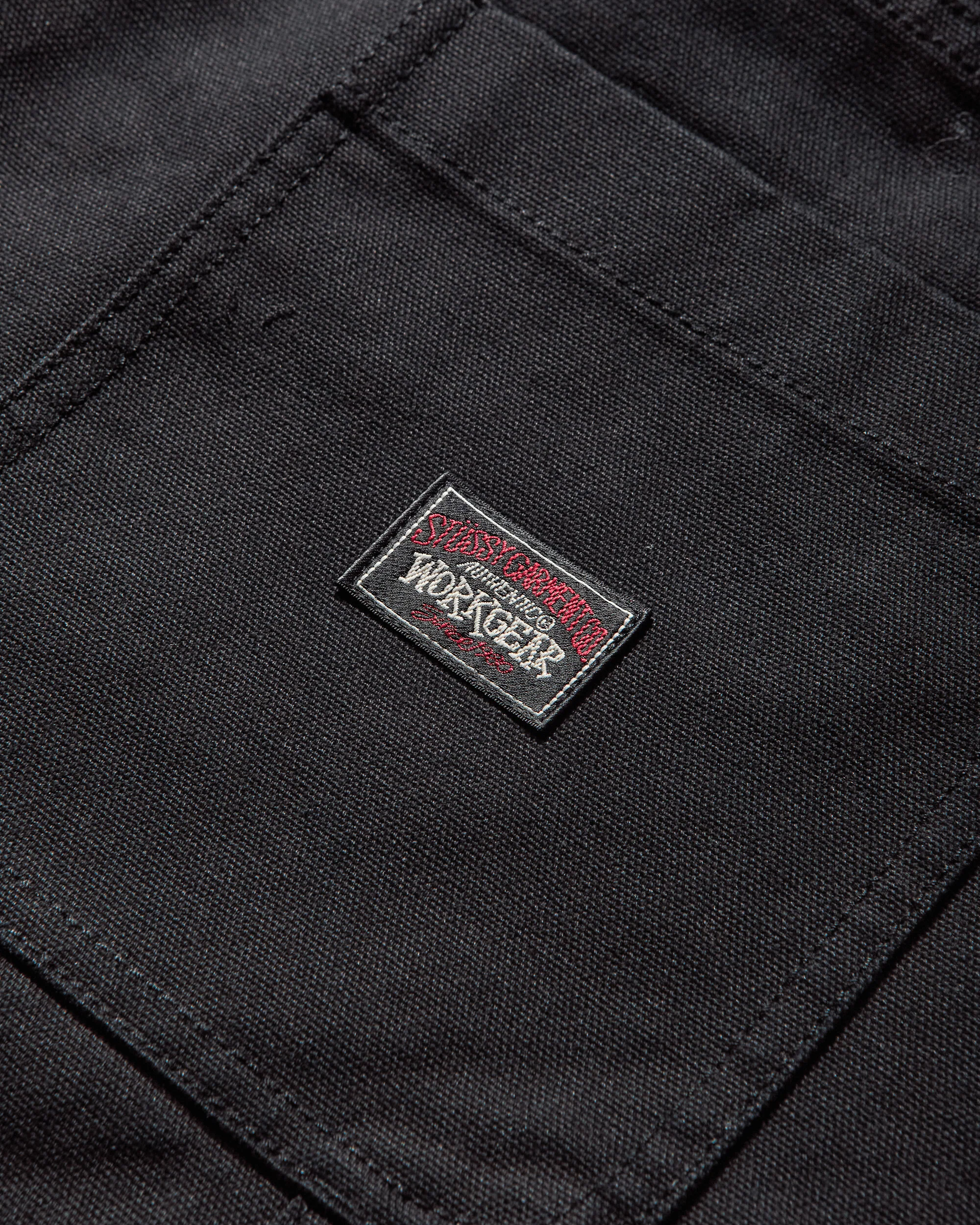 Canvas Carpenter Pants Black - Image 3