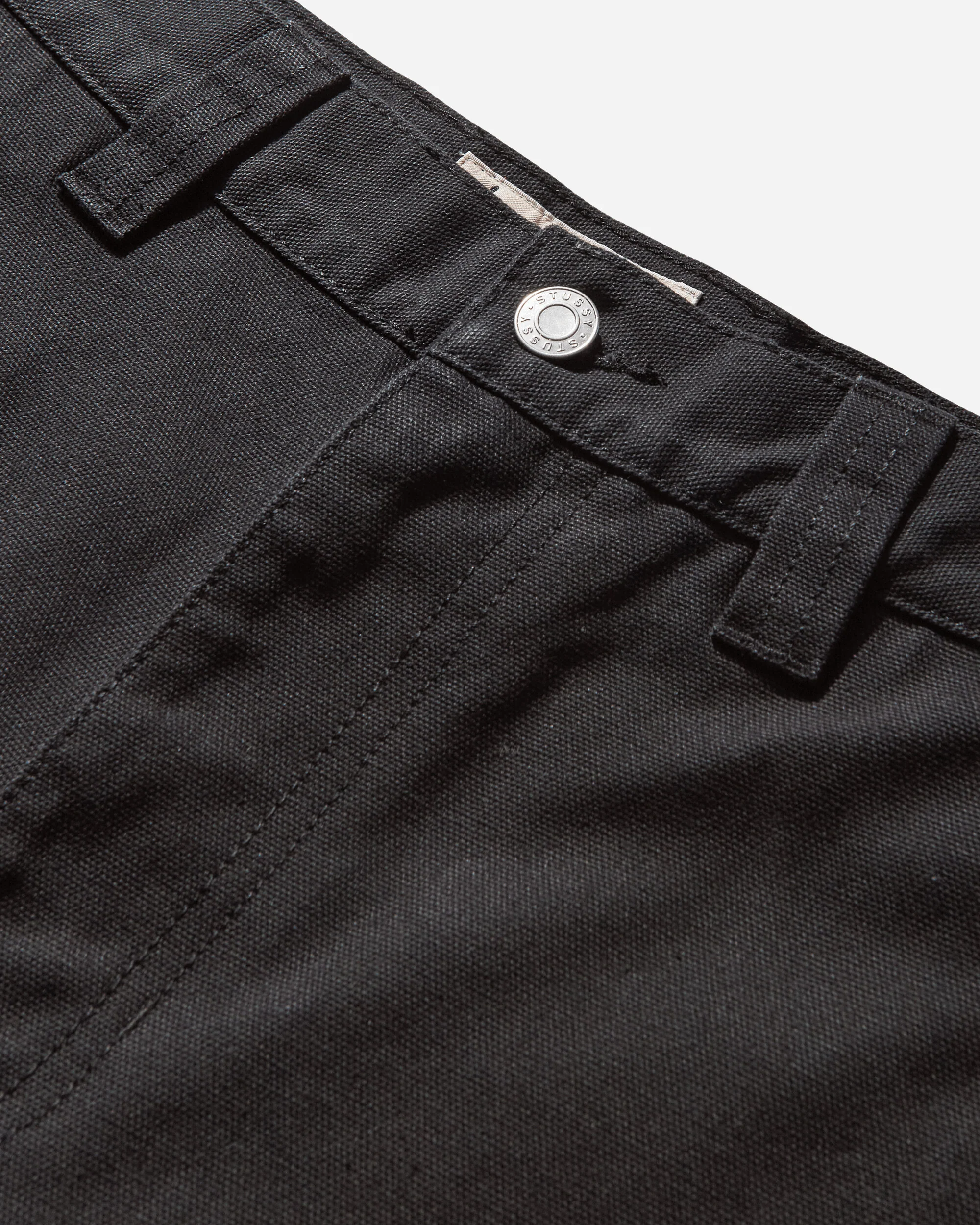 Canvas Carpenter Pants Black - Image 4