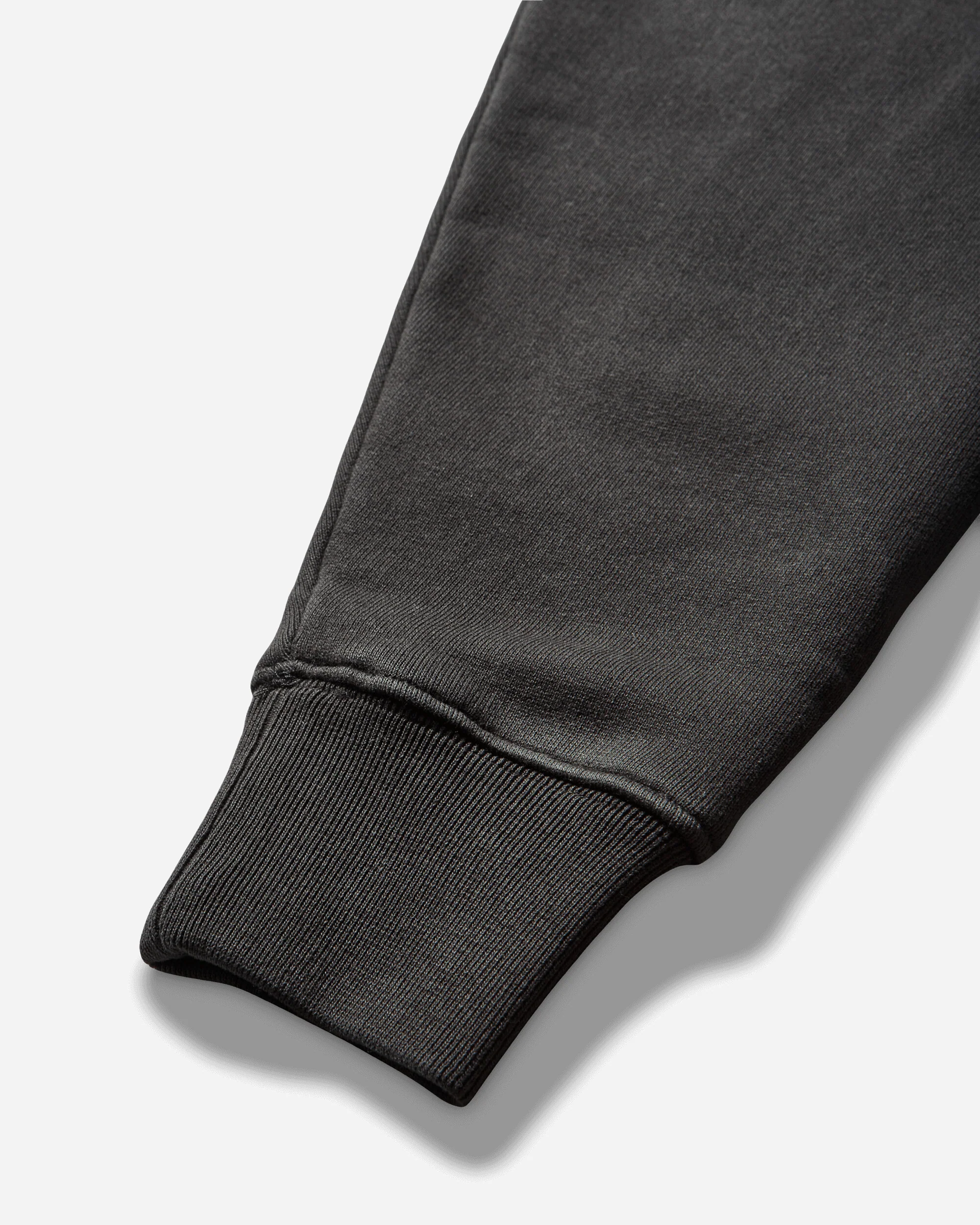 Relaxed Half Zip Sweatshirt Black - Image 3