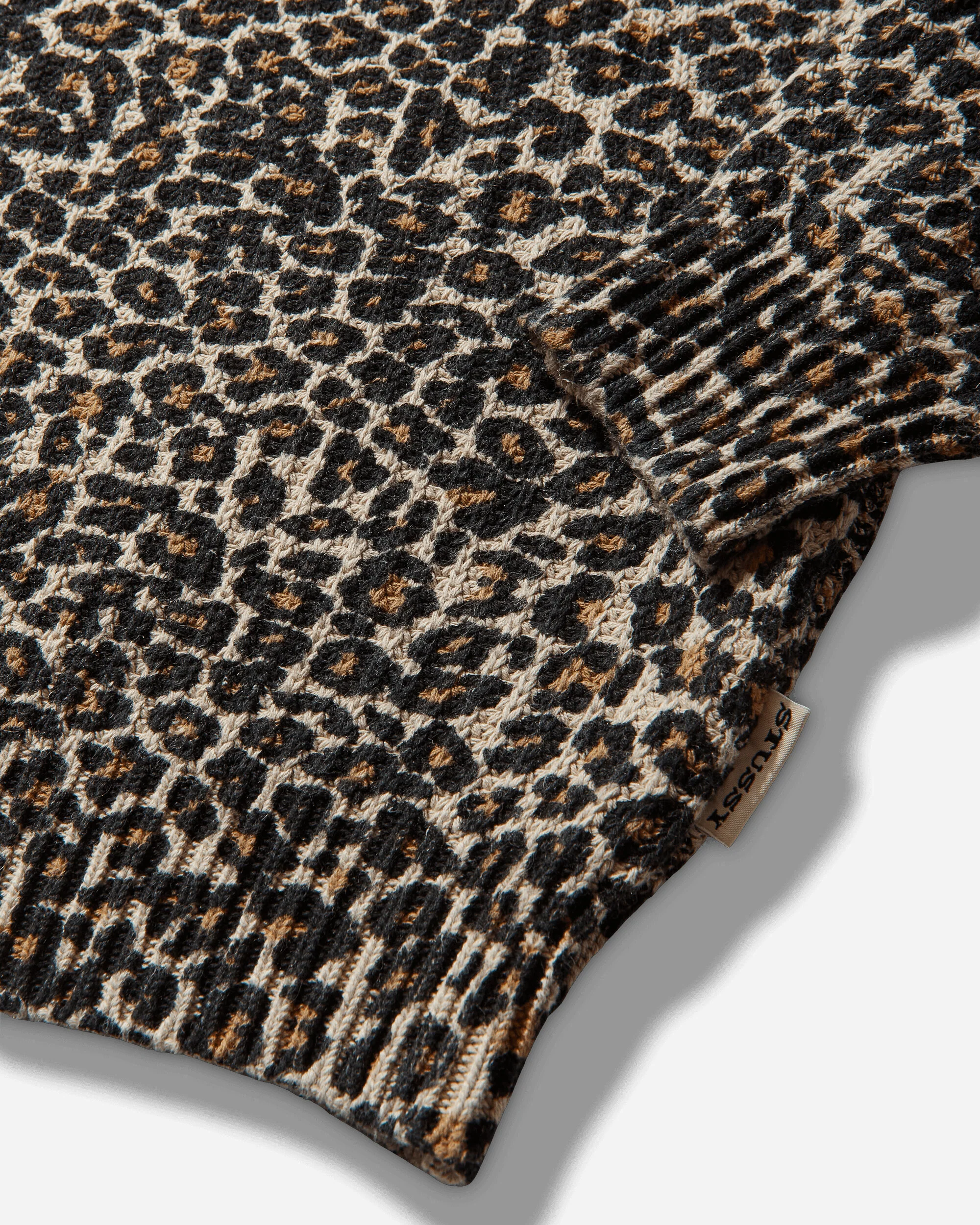 Leopard Sweater Beige - Image 4
