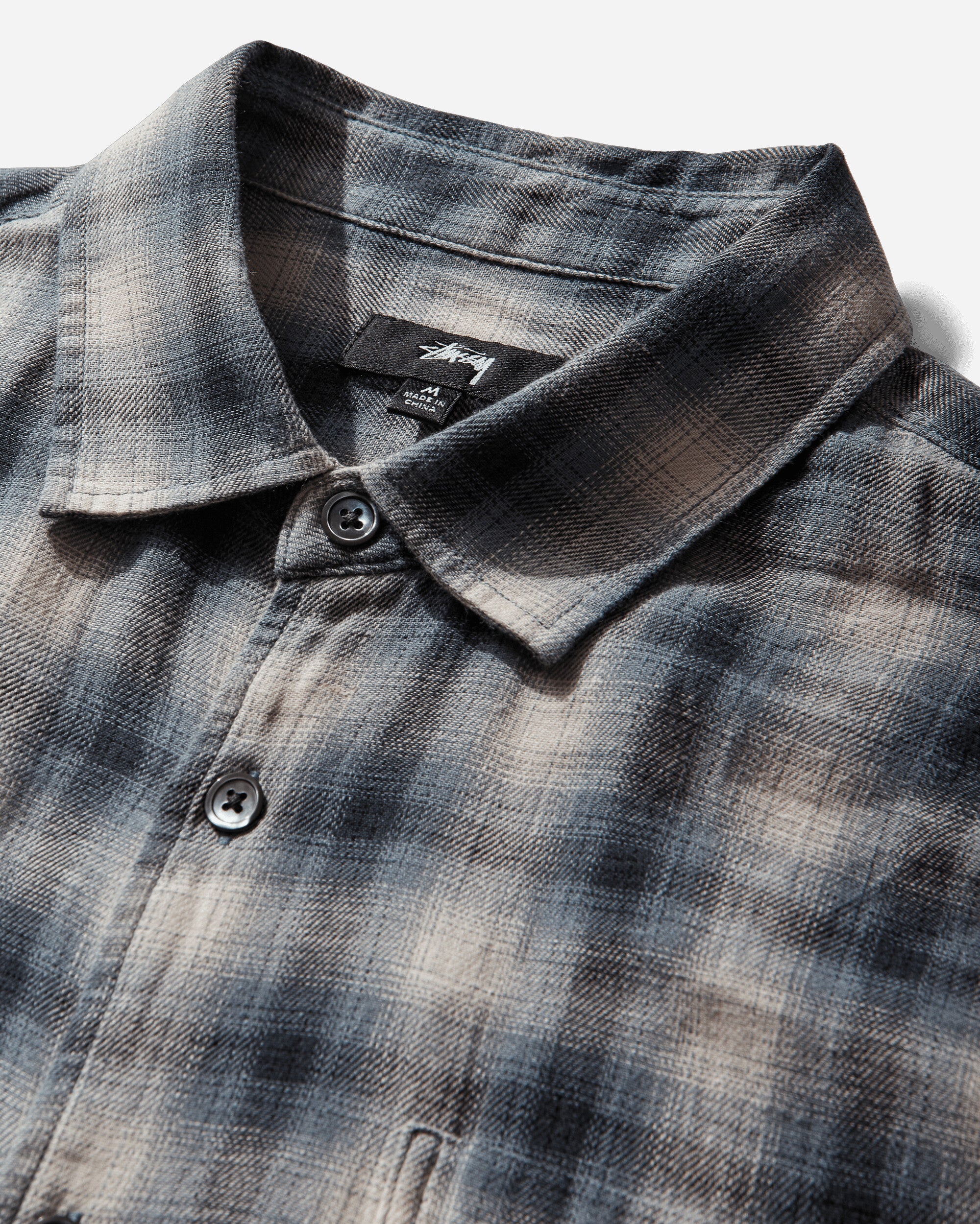 Liam Shortsleeve Plaid Shirt Blue - Image 4