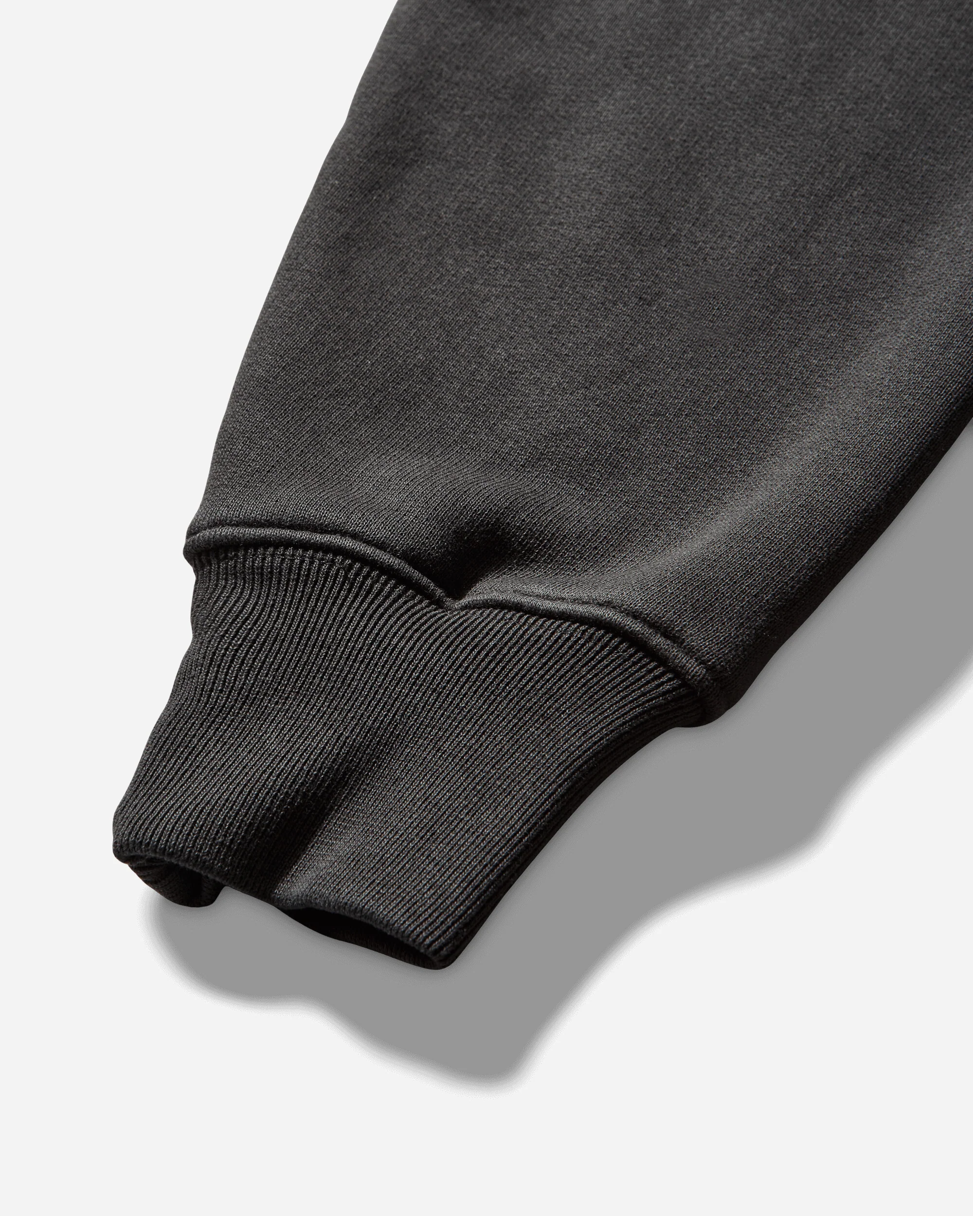Relaxed Zip Hoodie Washed Black - Image 4