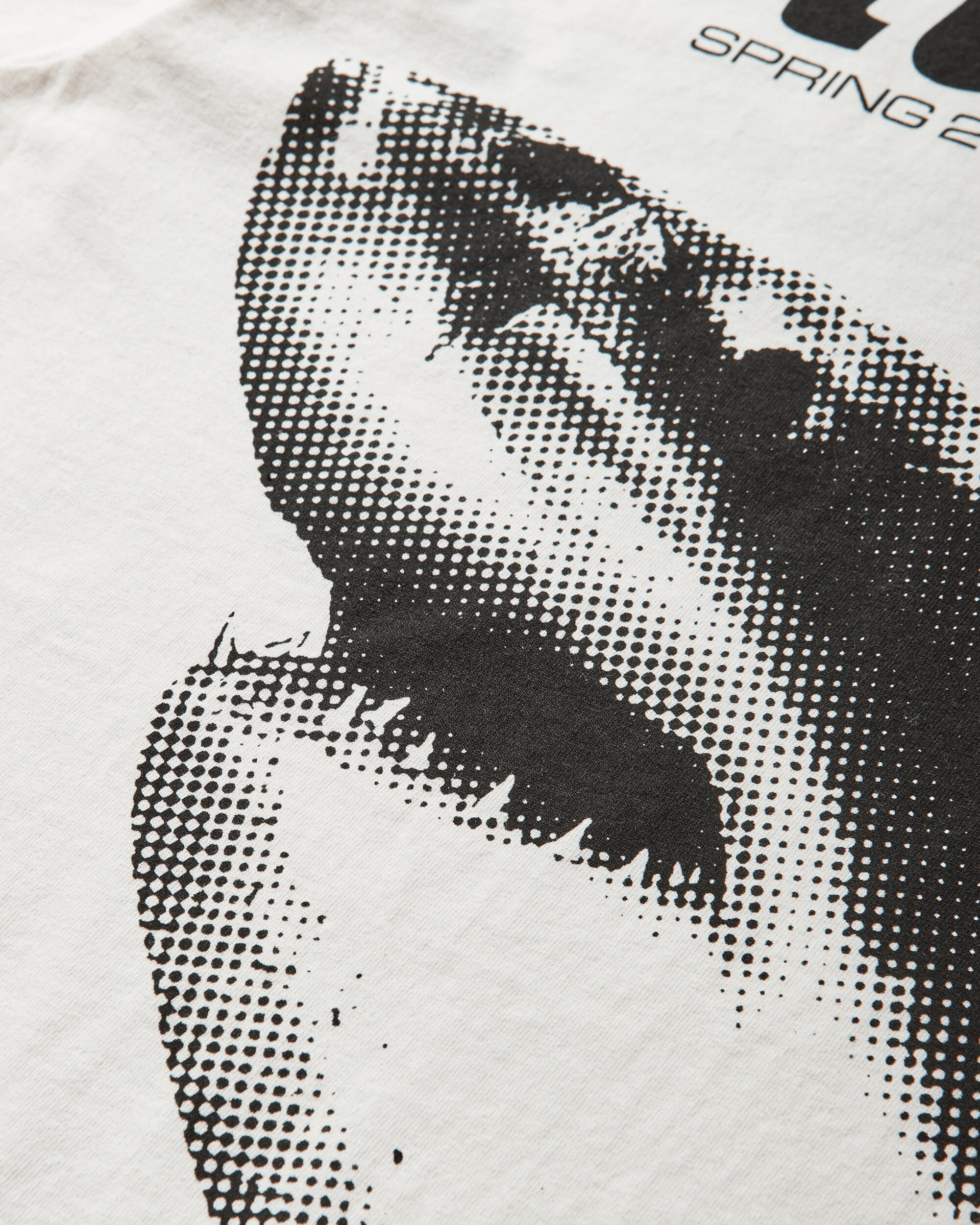 Shark Pigment Dyed T-Shirt Natural - Image 3