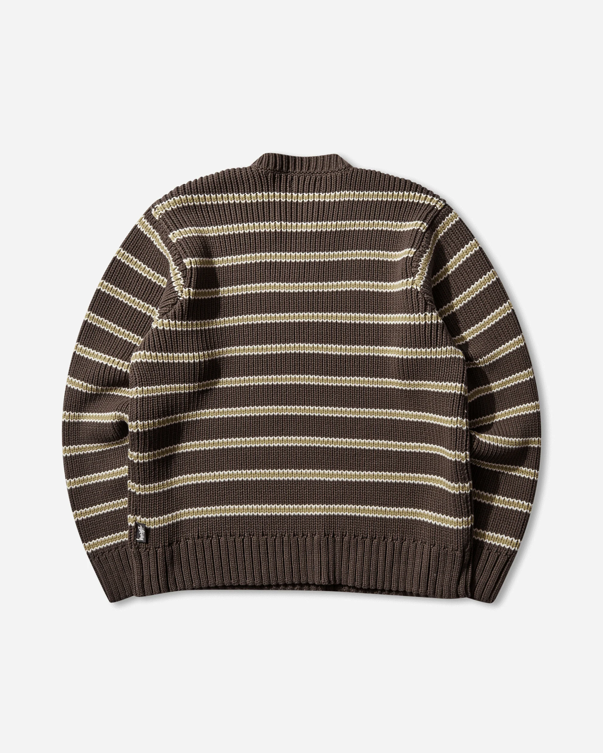 Stripe Crewneck Sweater Forest - Image 2