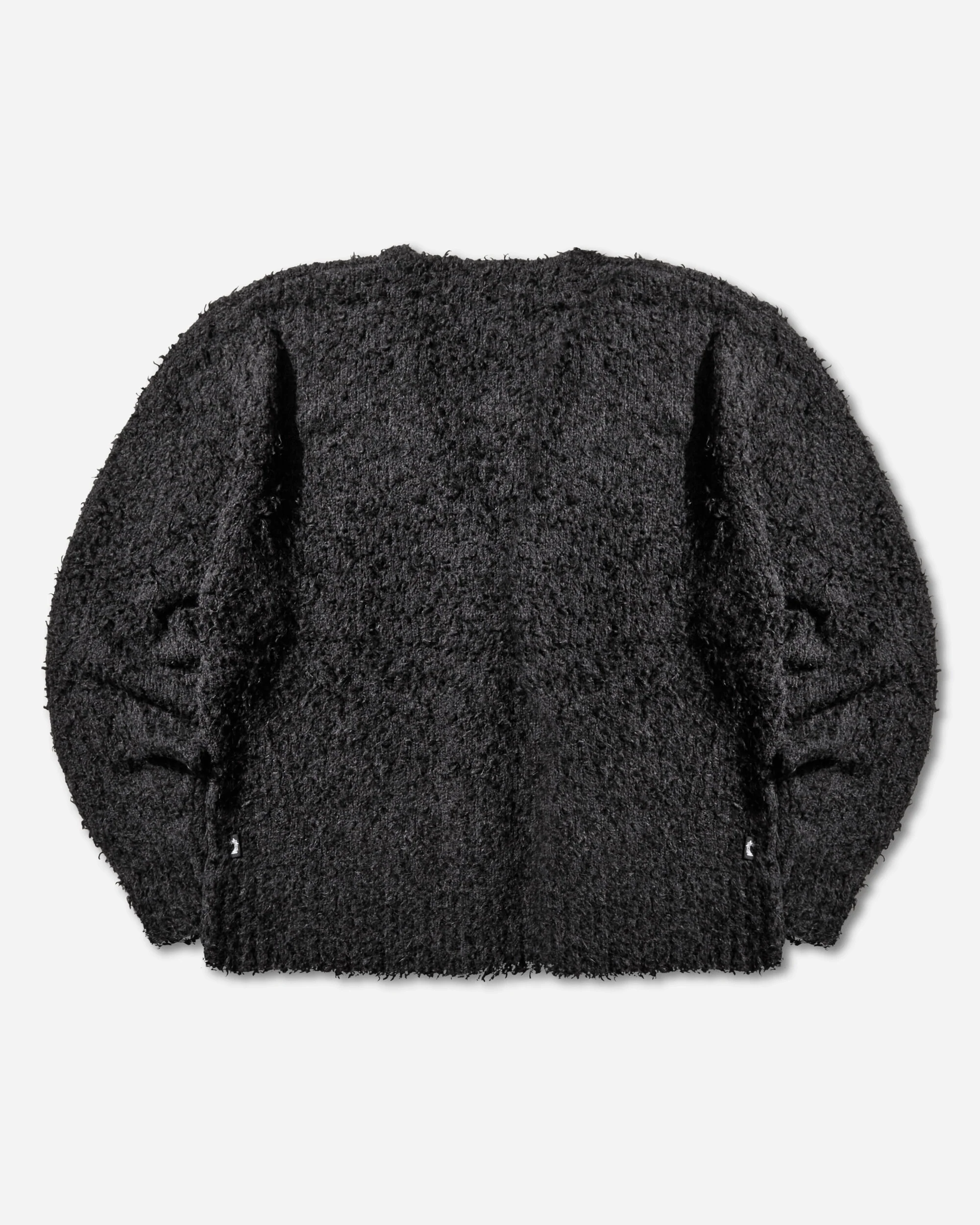 Textured Cardigan Black - Image 2