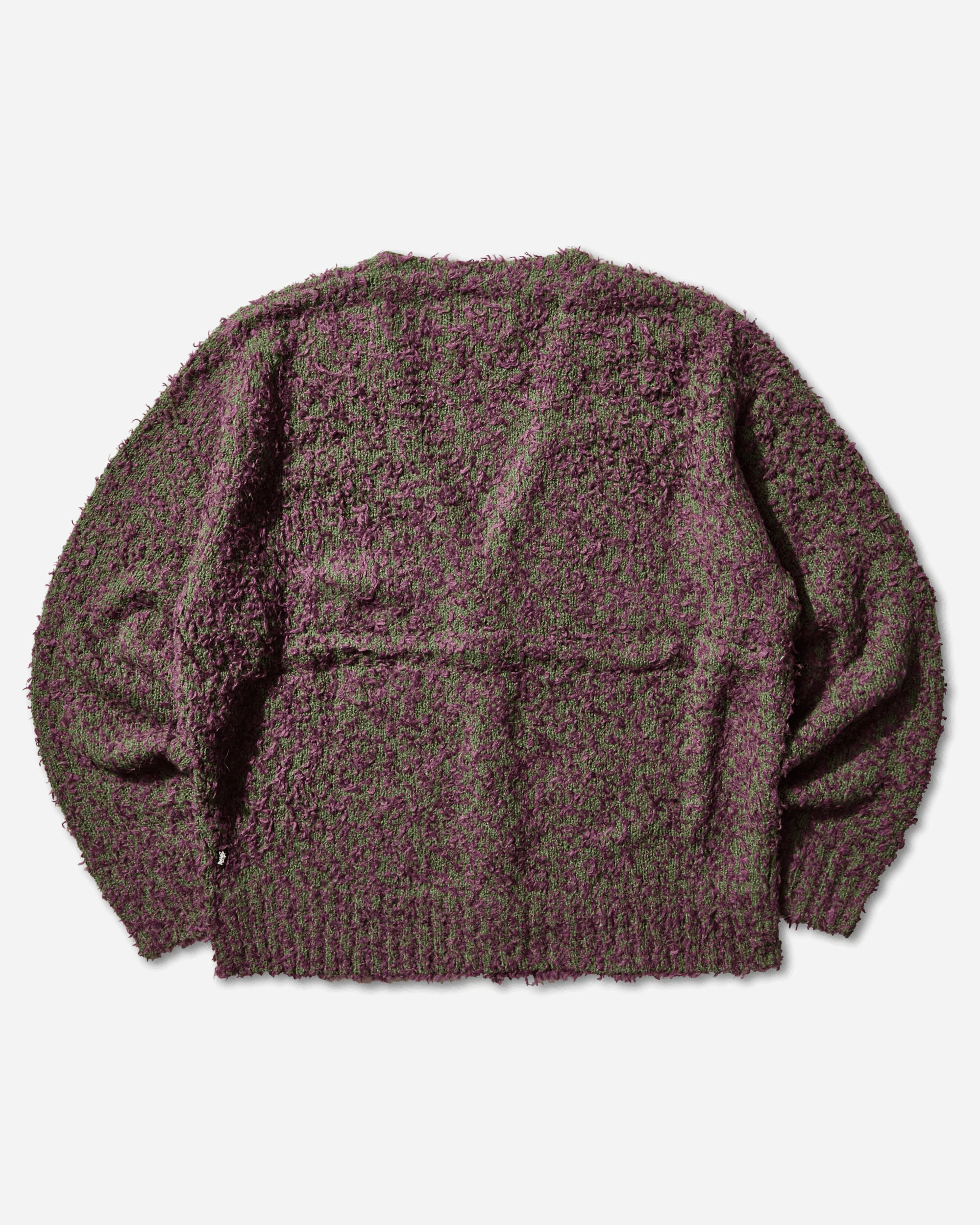 Textured Cardigan Purple / Green - Image 2